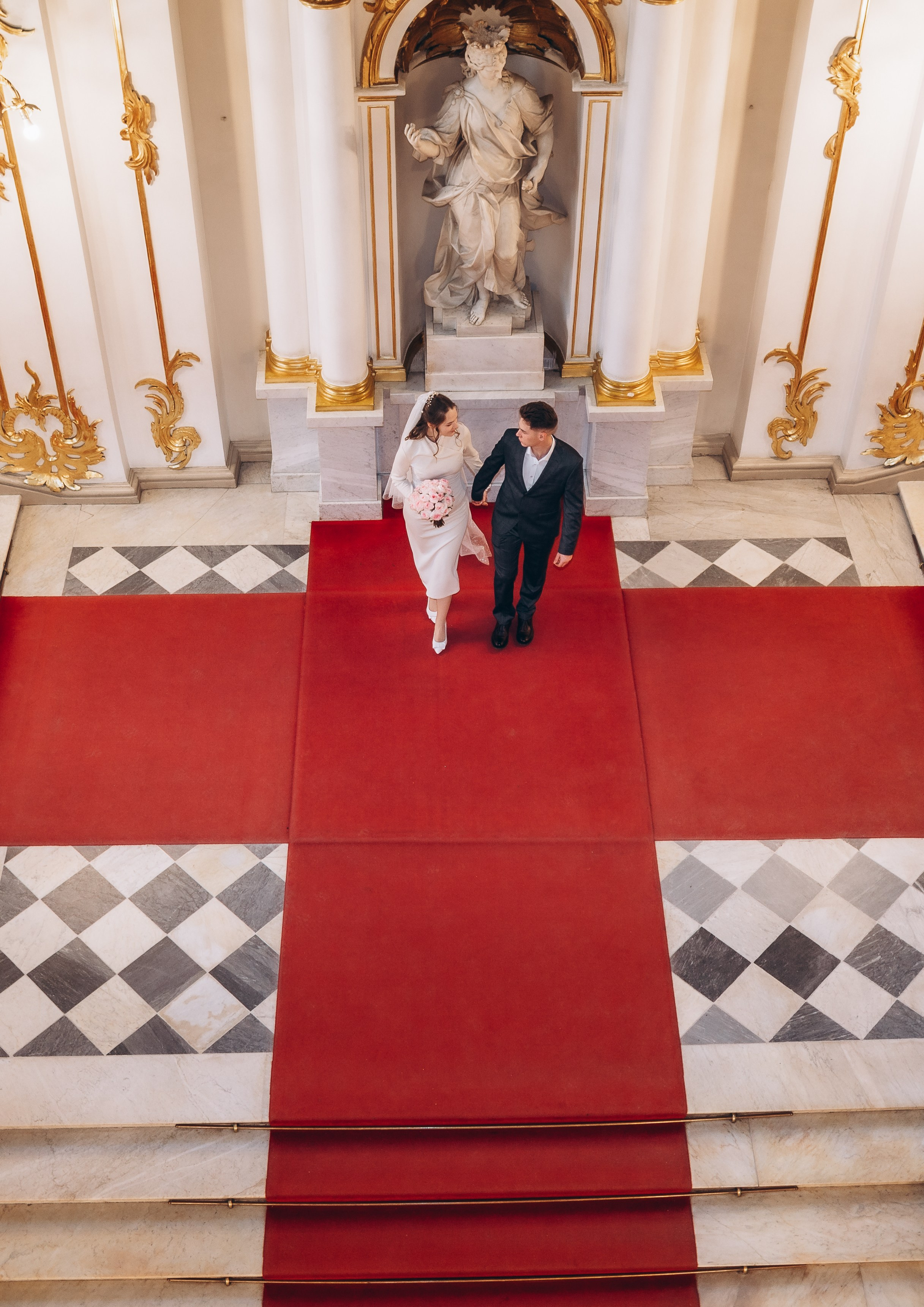 Свадебная (Эрмитаж). Фотограф ПИТЕР СПБ Надежда Баранова