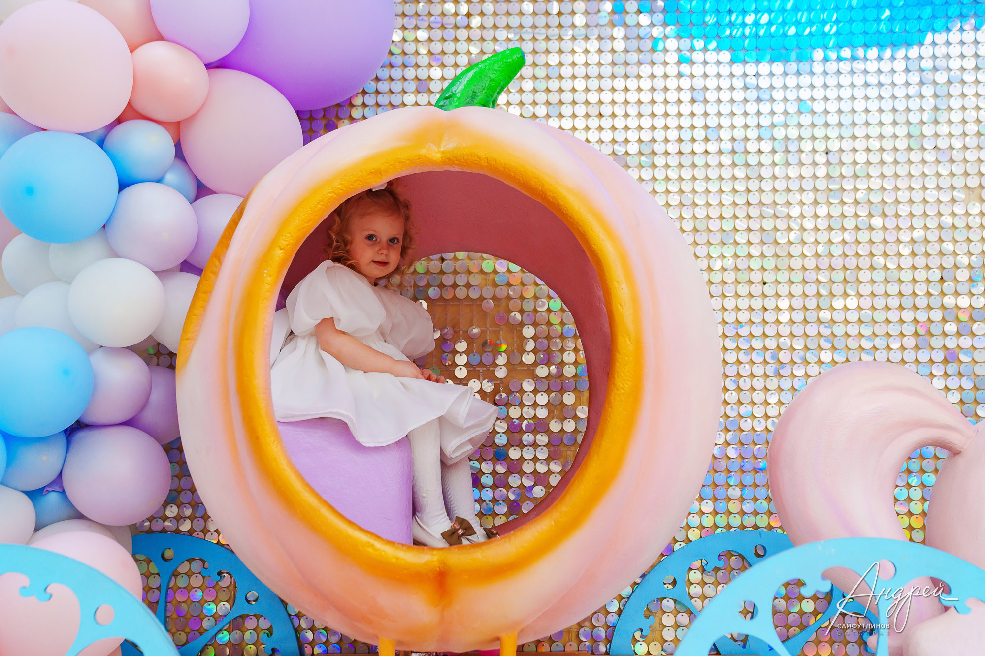 Каролине 3 года! Праздник в лофте Тайм студия. Свадебный и семейный фотограф в Ростове-на-Дону. Андрей Сайфутдинов