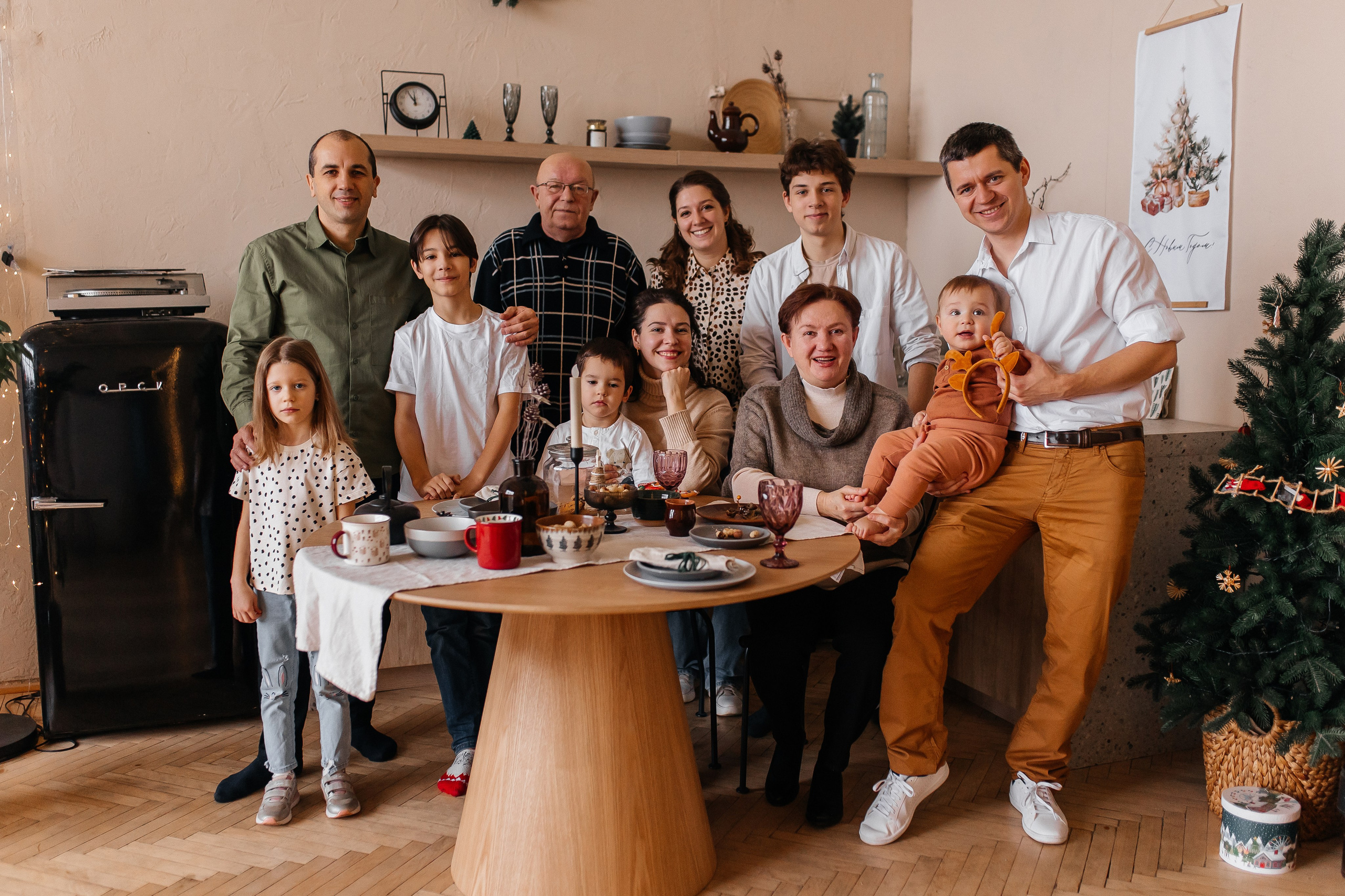 Большой семьей вместе. Свадебный и семейный фотограф в Туле и области Маша Костина