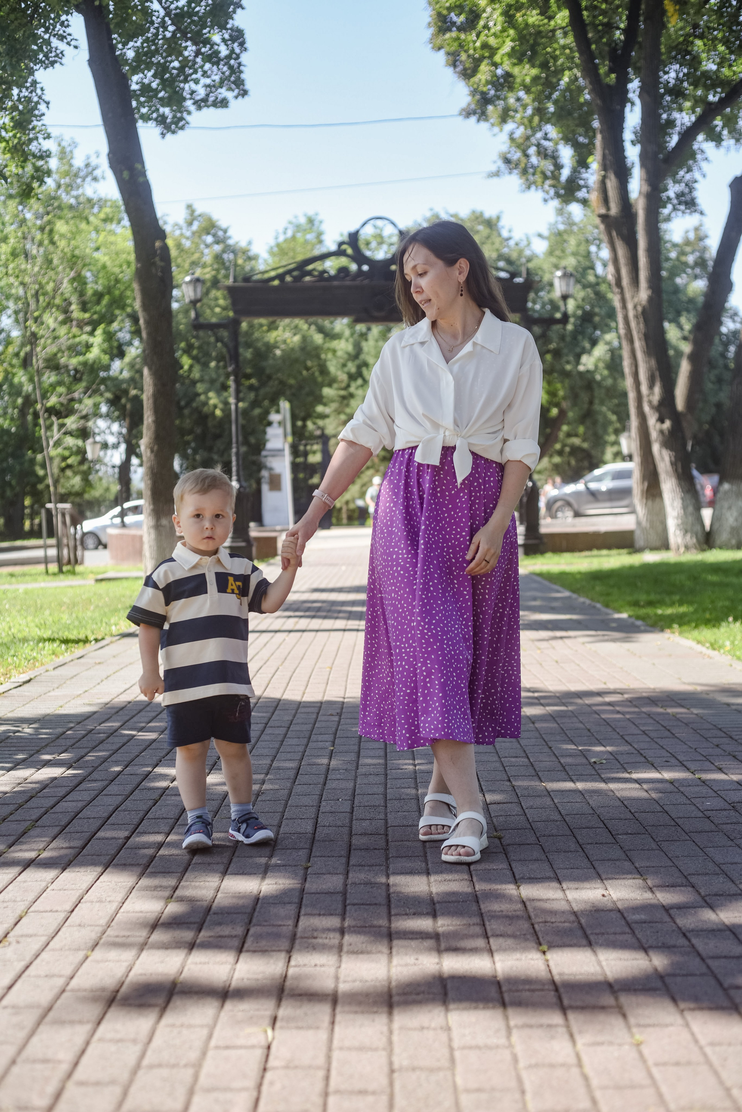 Семейная съемка в парке. Семейный и свадебный фотограф в г. Уфа Динара