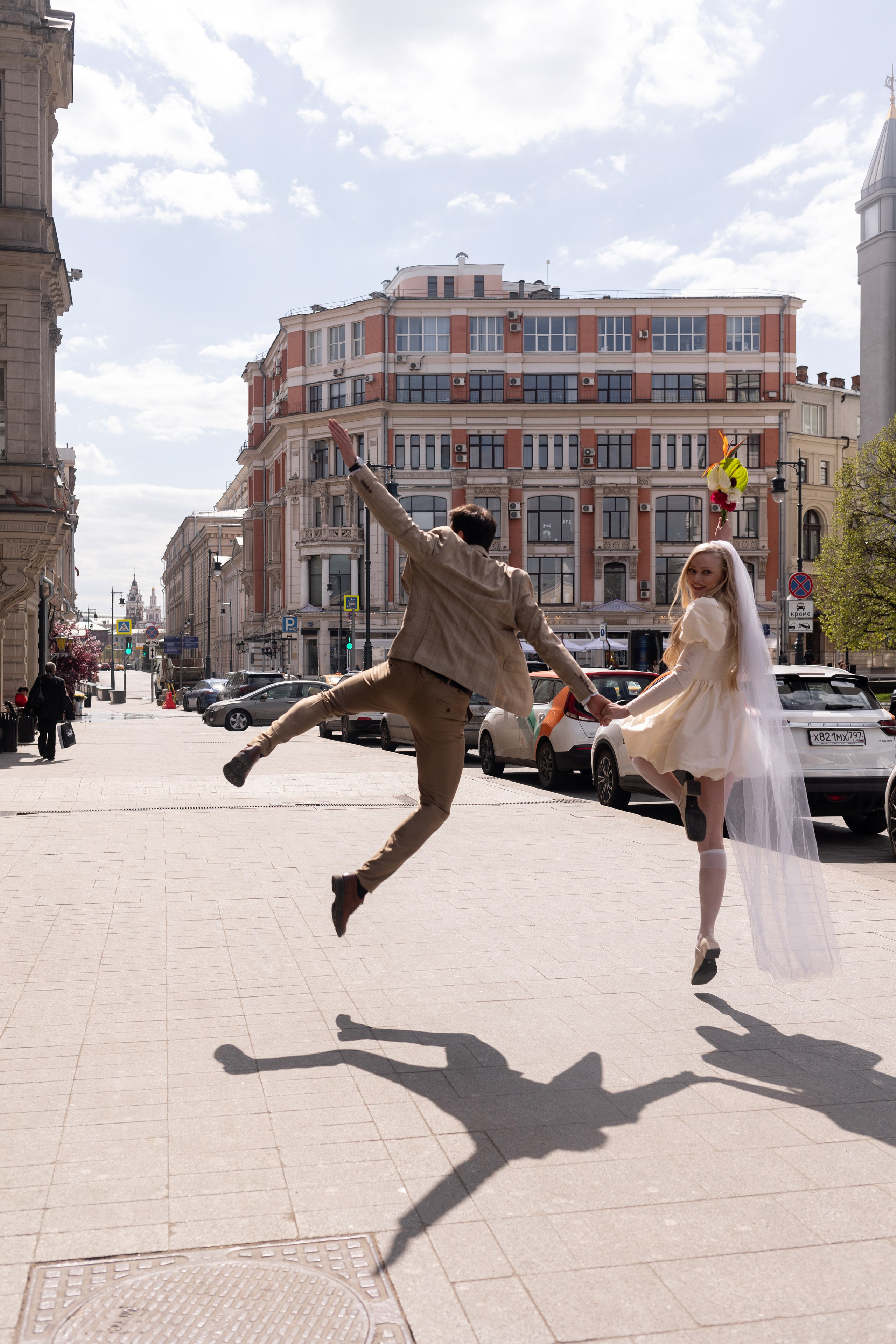 Moscow never sleeps. Свадебный фотограф Наталья Молявина