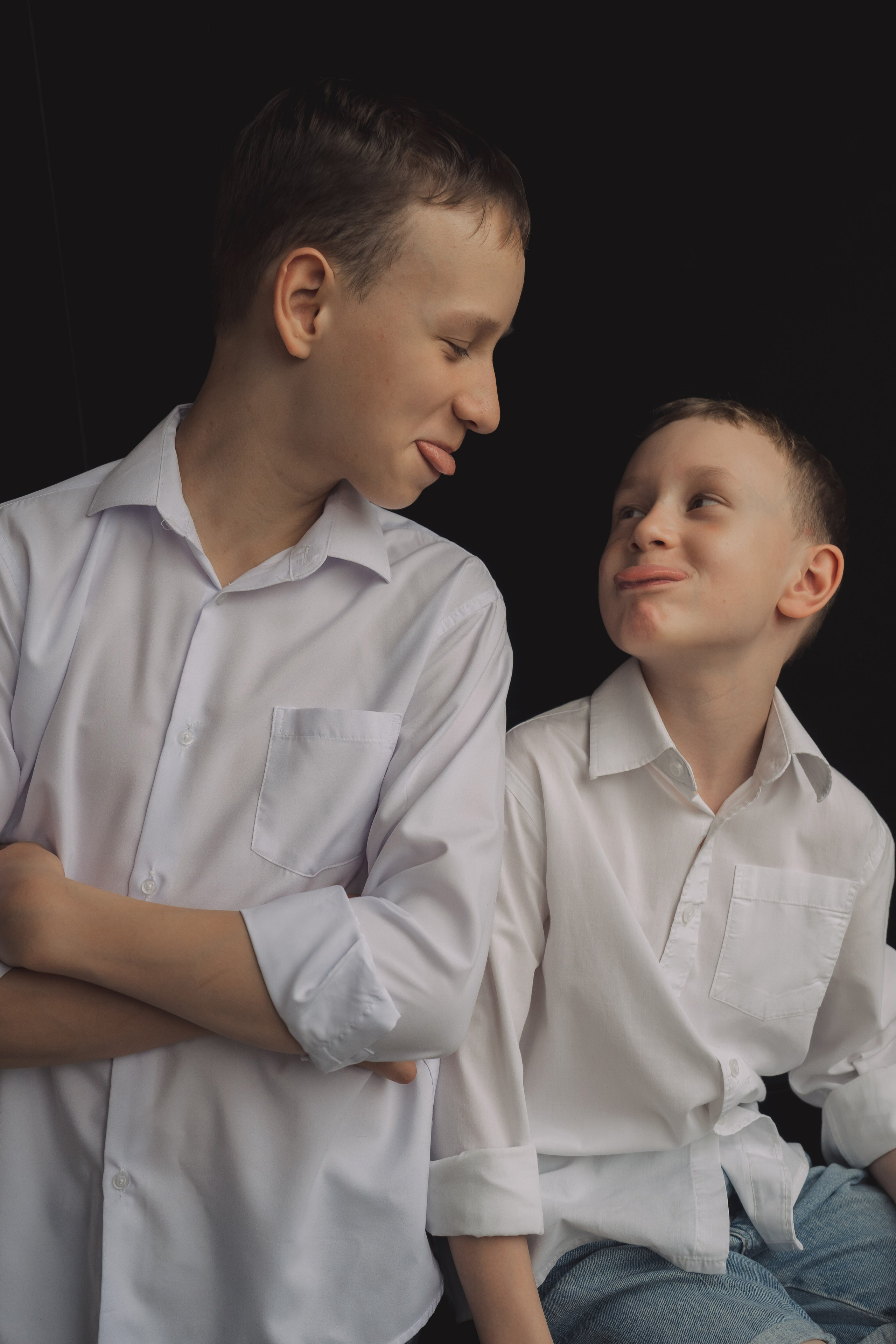 Семейная фотосессия в студии «Когда вместе». Семейный фотограф Екатеринбург Татьяна Девятых