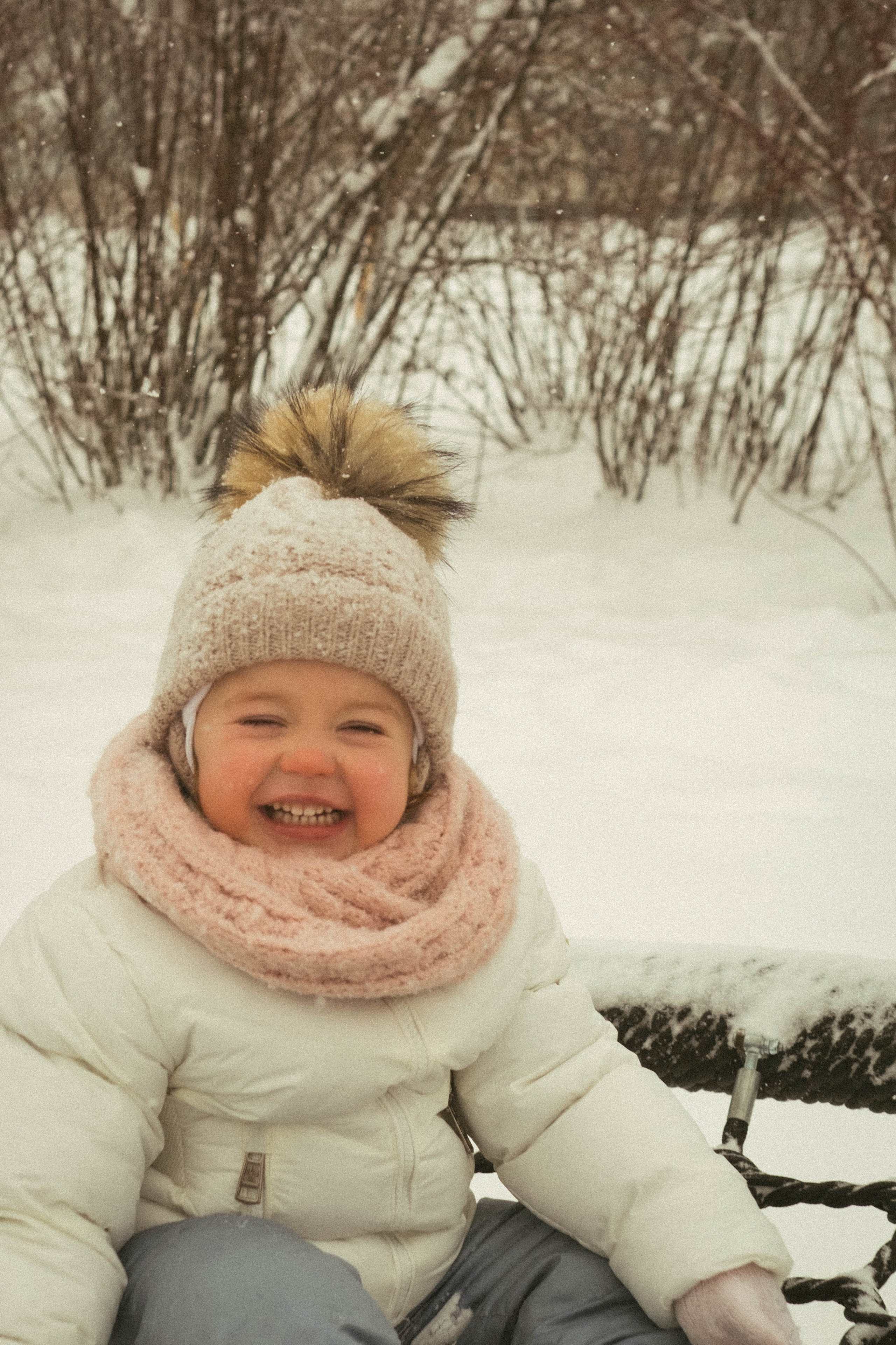 Зимняя прогулка Маргариты и Мариночки. Семейный фотограф в Санкт-Петербурге Дарья Косянчук