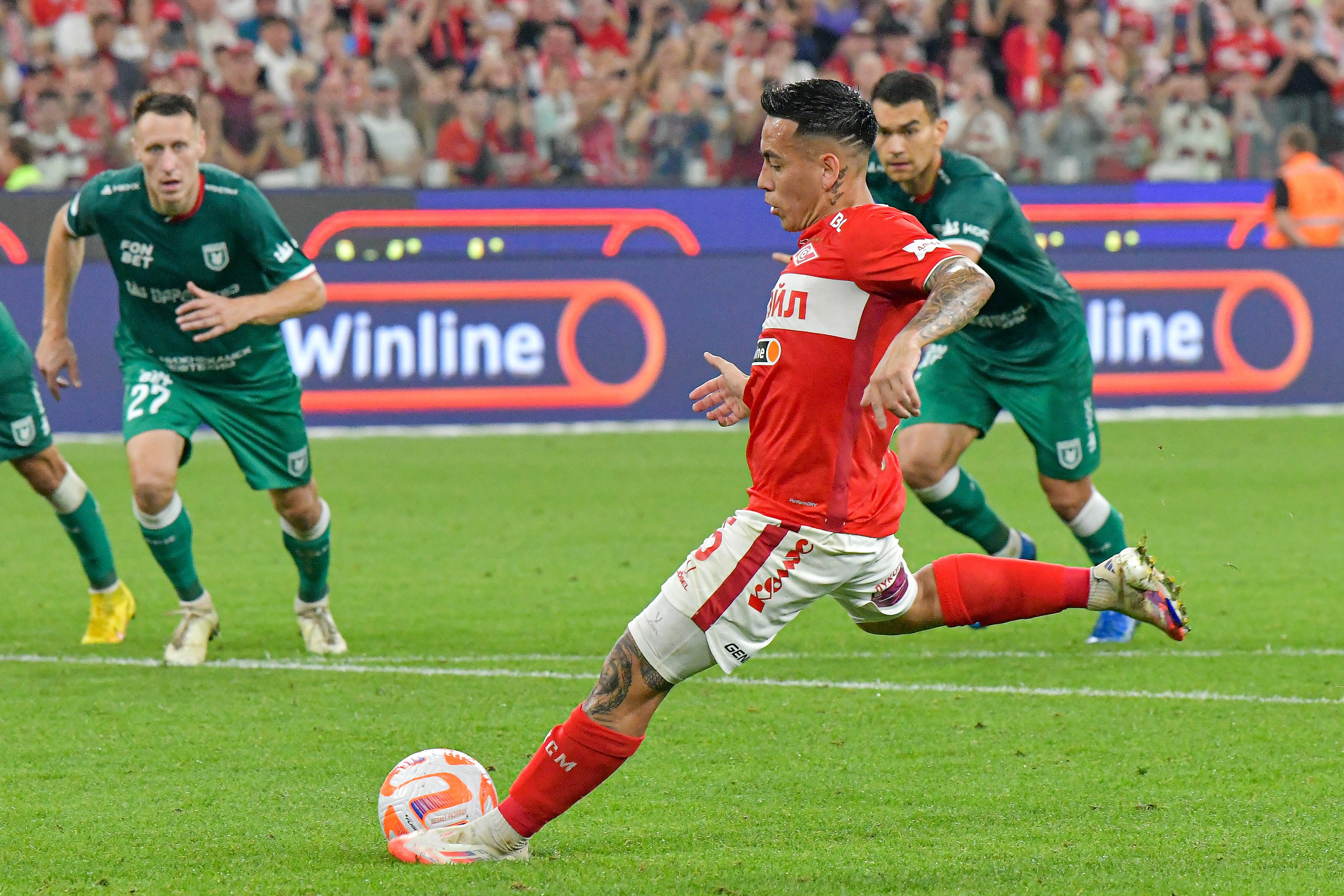 ФК «Спартак-Москва» — ФК «Рубин» 》1:0《 Чемпионат России по футболу. Российская Премьер-Лига. 7 тур. 31.08.2024 «Лукойл Арена» г. Москва. Свой взгляд через объектив