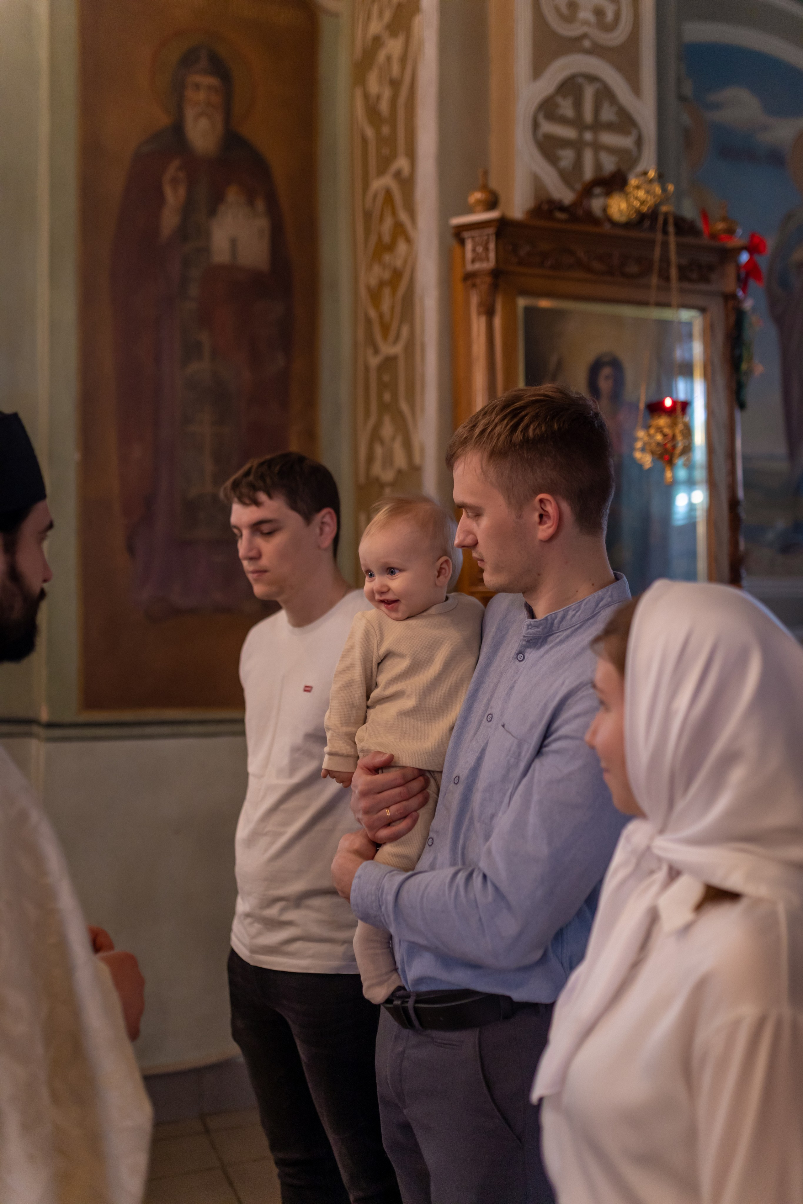 Крещение Савелия. Фотограф и Видеограф в Москве Дарья Арсентьева
