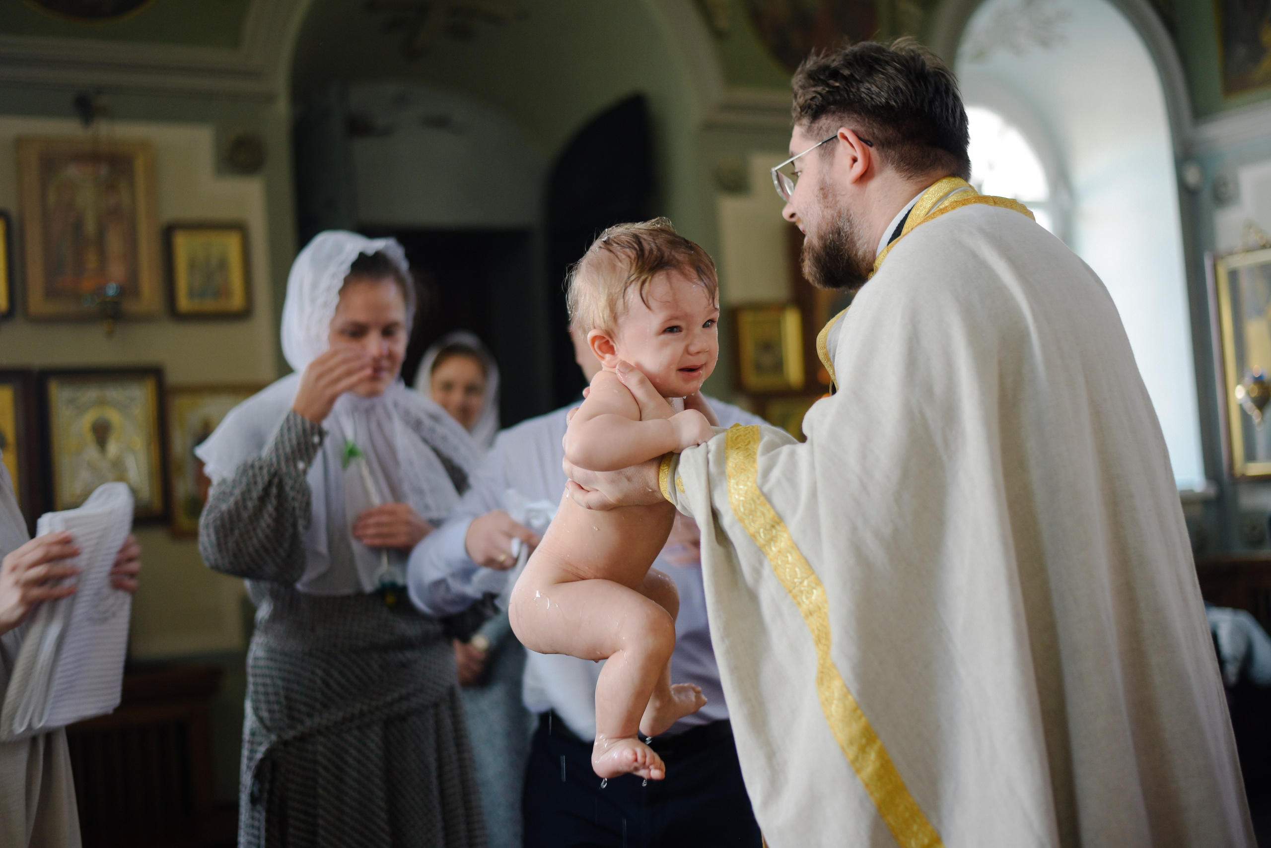 Крещение Алексея. Фотограф Лола Волна, город Москва