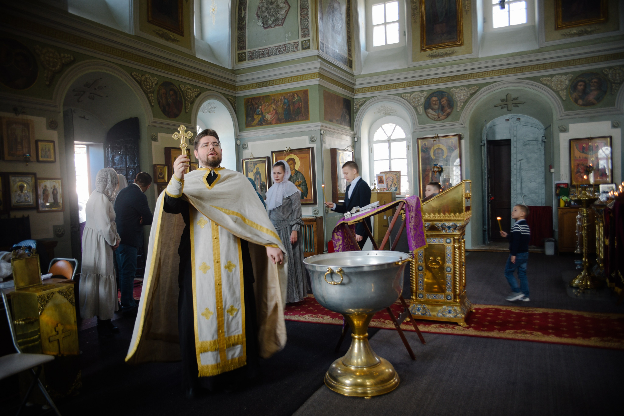 Крещение Алексея. Фотограф Лола Волна, город Москва
