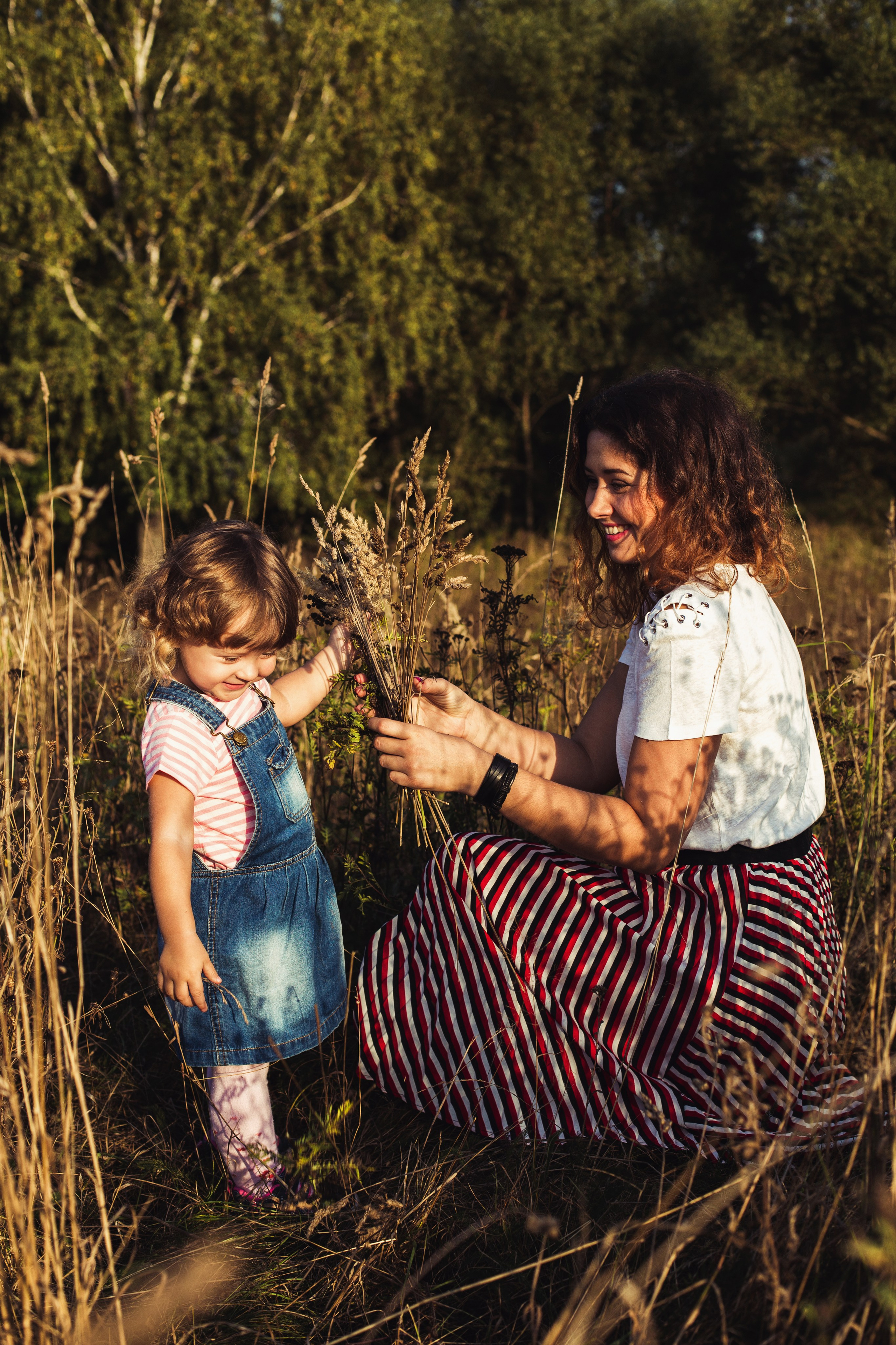 Мини-прогулка в поле. Семейный фотограф Фрязино Зрячева Кристина