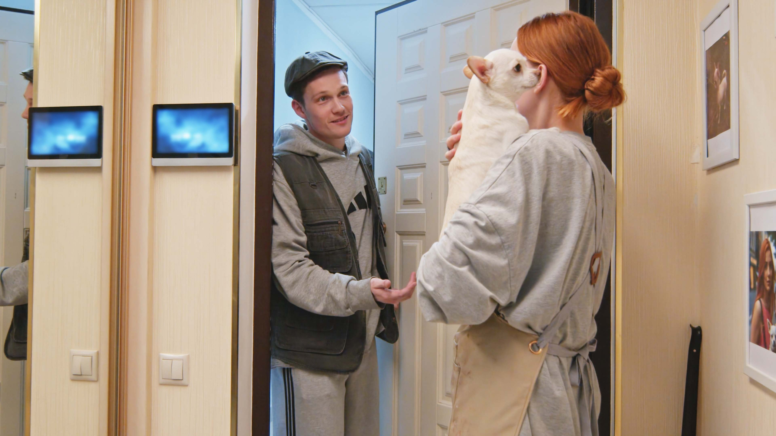 Короткометражный фильм о четвероногом друге. Цветокоррекция видео