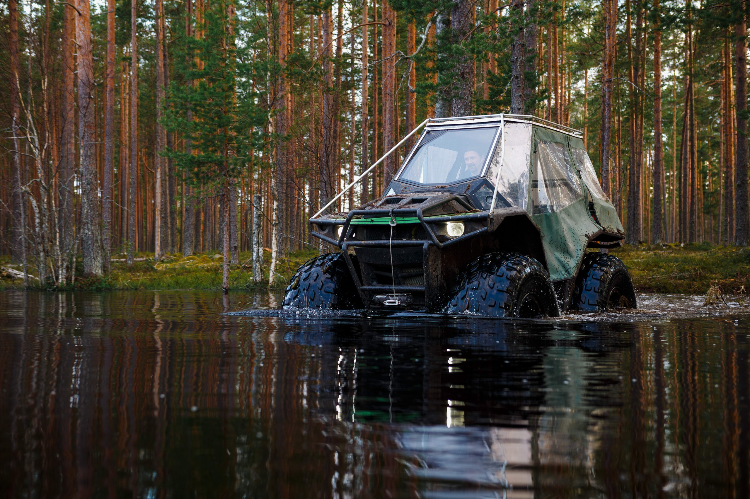 Ленинград-трофи 2024 — Вездеход Секач промо. Фотограф Алексей Алексеев