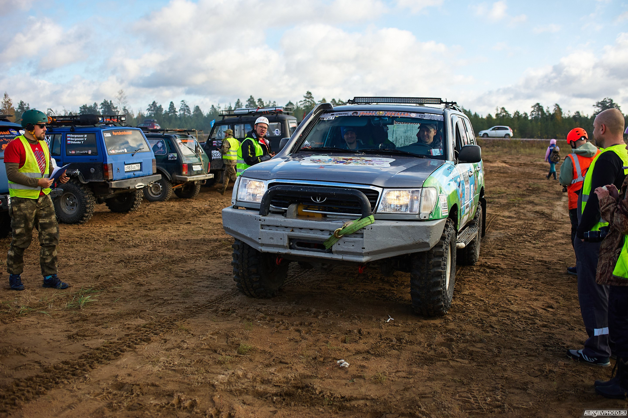 2020.10.10 — Финал Кубка ДОСААФ — Базлаг, торжественный старт. Фотограф Алексей Алексеев