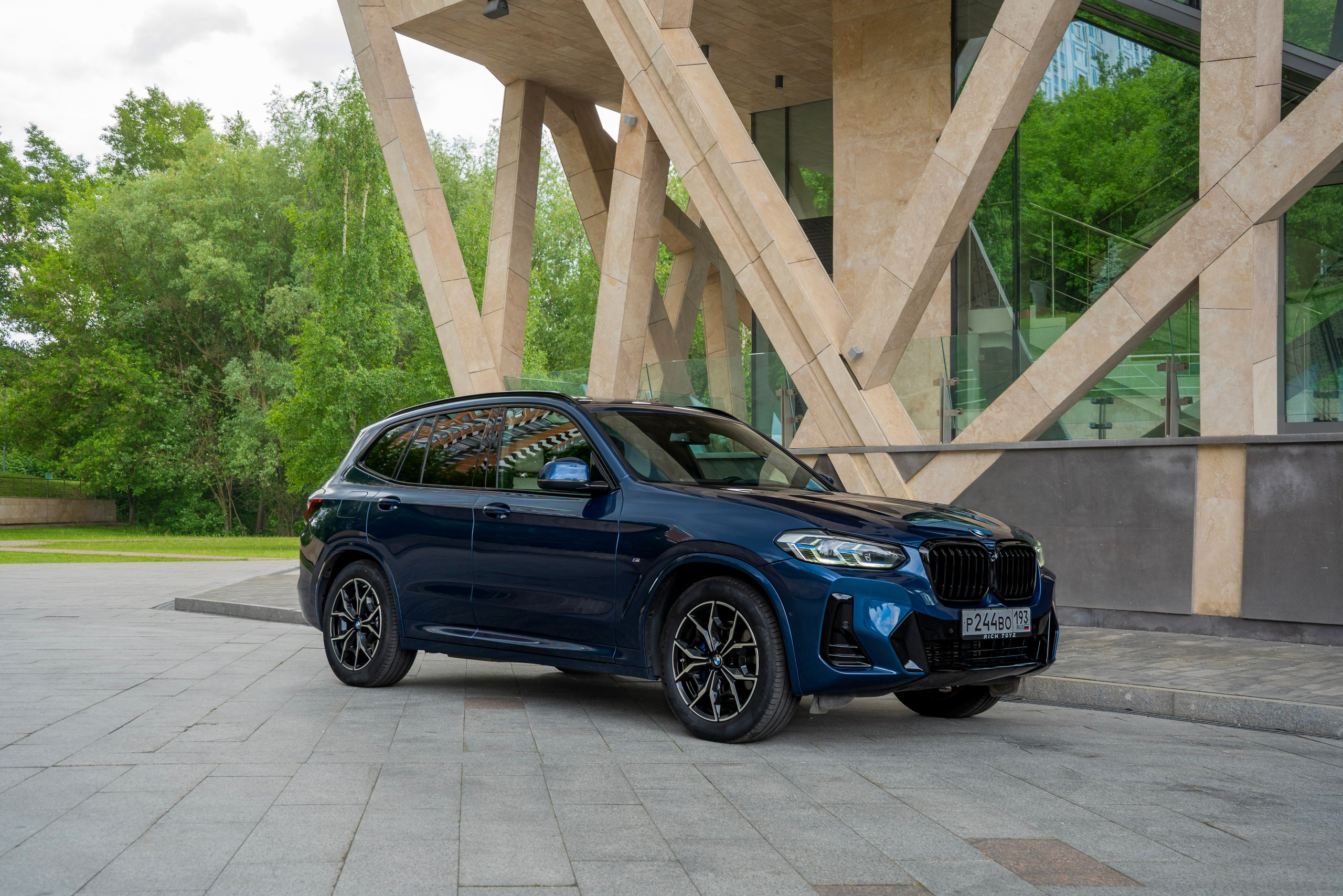 BMW X3. Автомобильный фотограф Ногинск Денис Городок