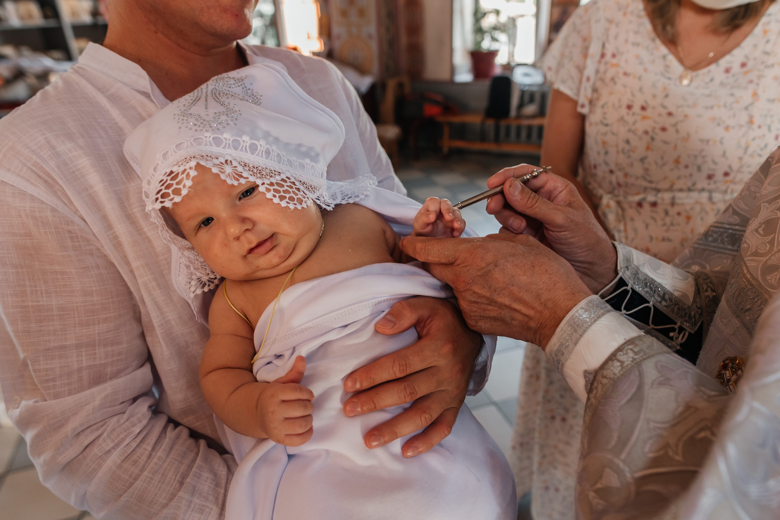 Крещение Артемия. Детский и семейный фотограф выпускной альбом Приморско-Ахтарск