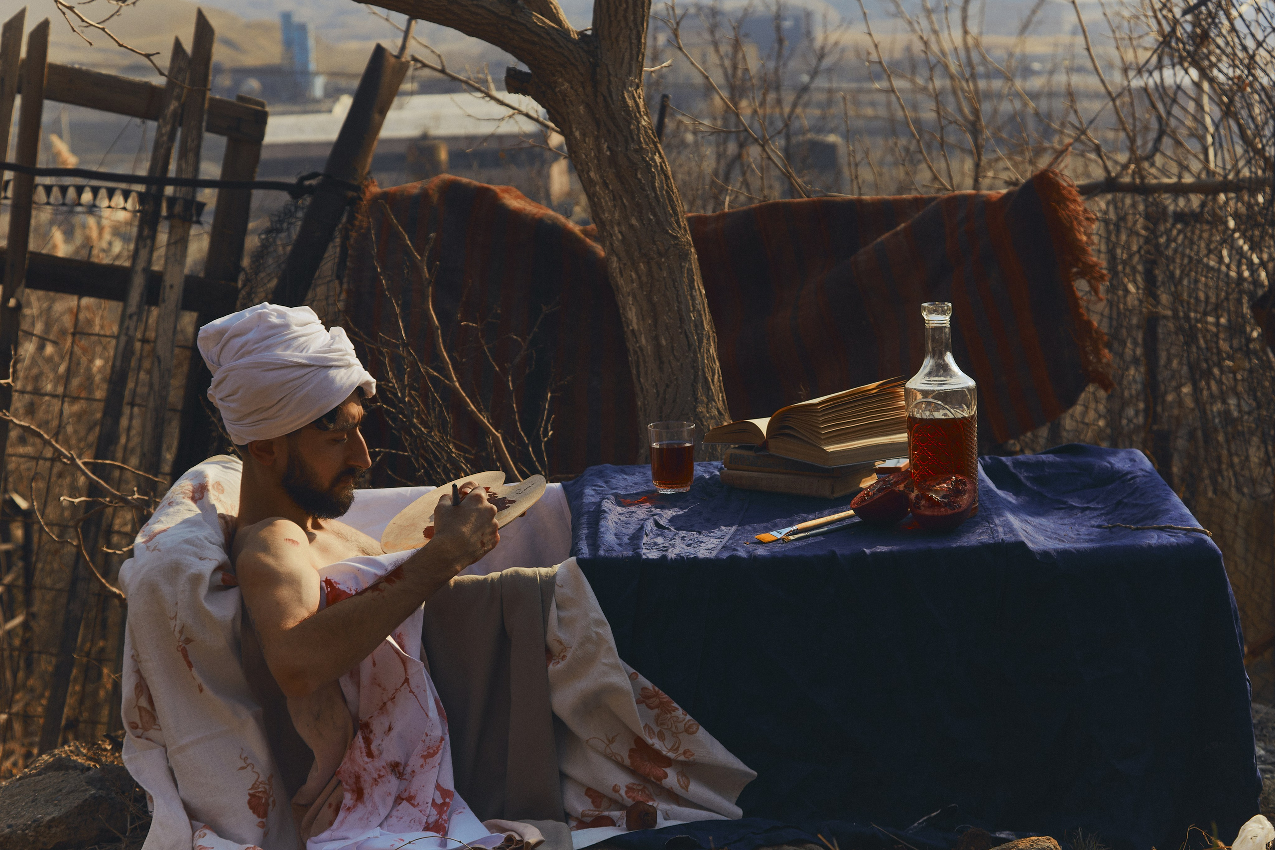 Интерпретация картины «Смерть Марата». Egor Plakhotin Photography