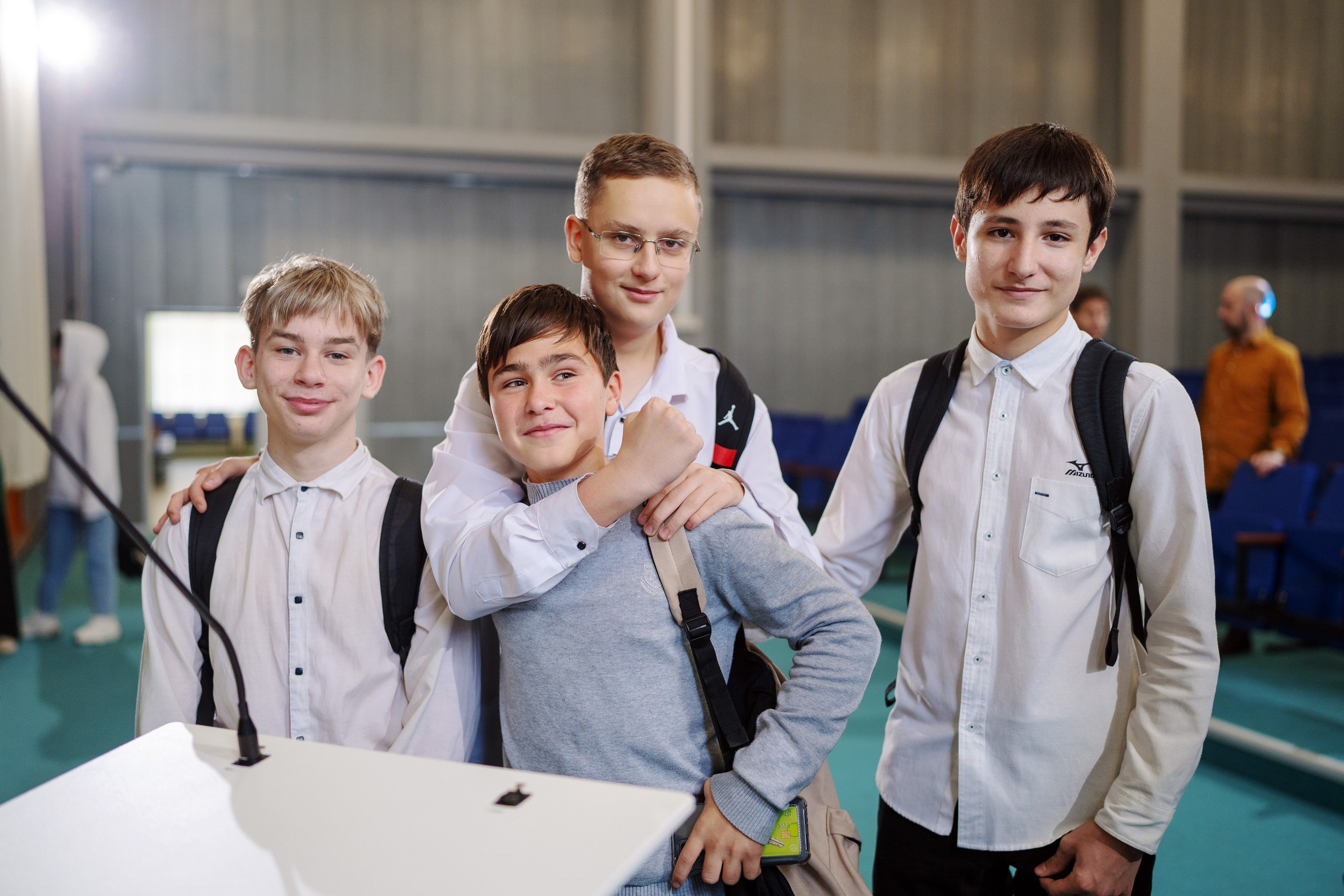 Лекция по киберспорту в школе № 2, п. Энем