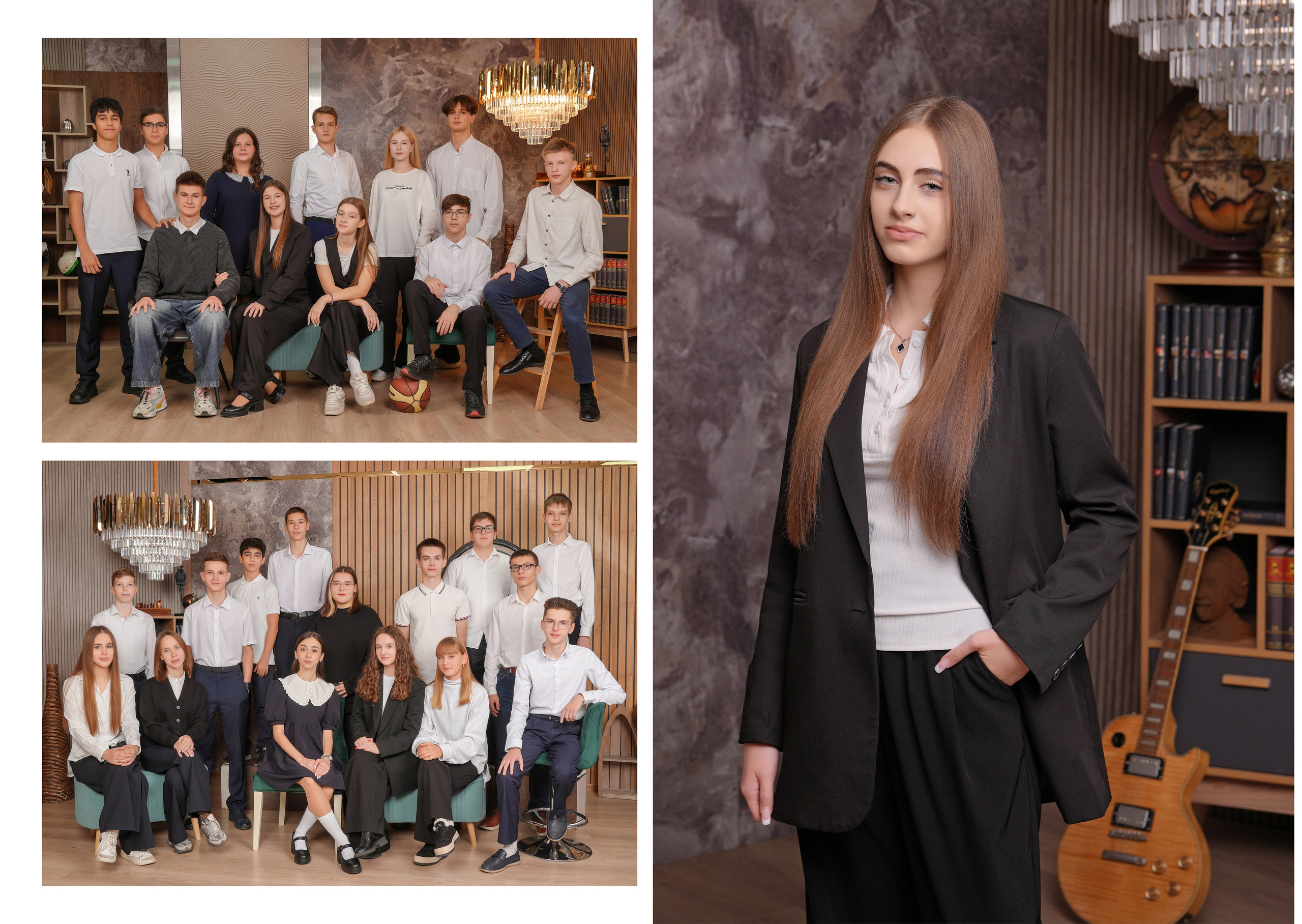 ШКОЛА 2 — 9 «А» класс. Красивый выпускной альбом в Краснодаре