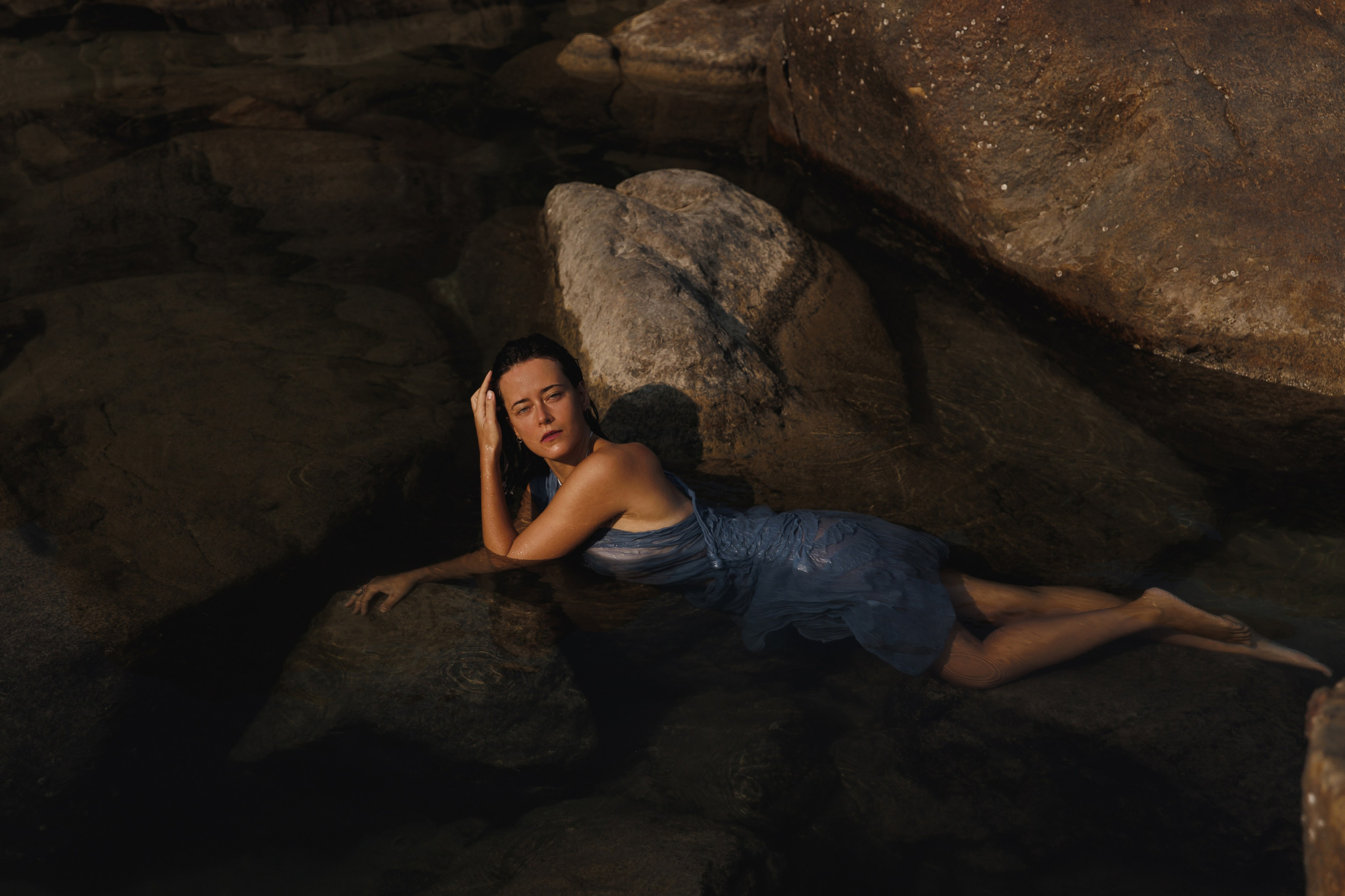 Богиня ин зе оушен. Wedding photographer in St. Petersburg, Europe and Israel Anna Agafon