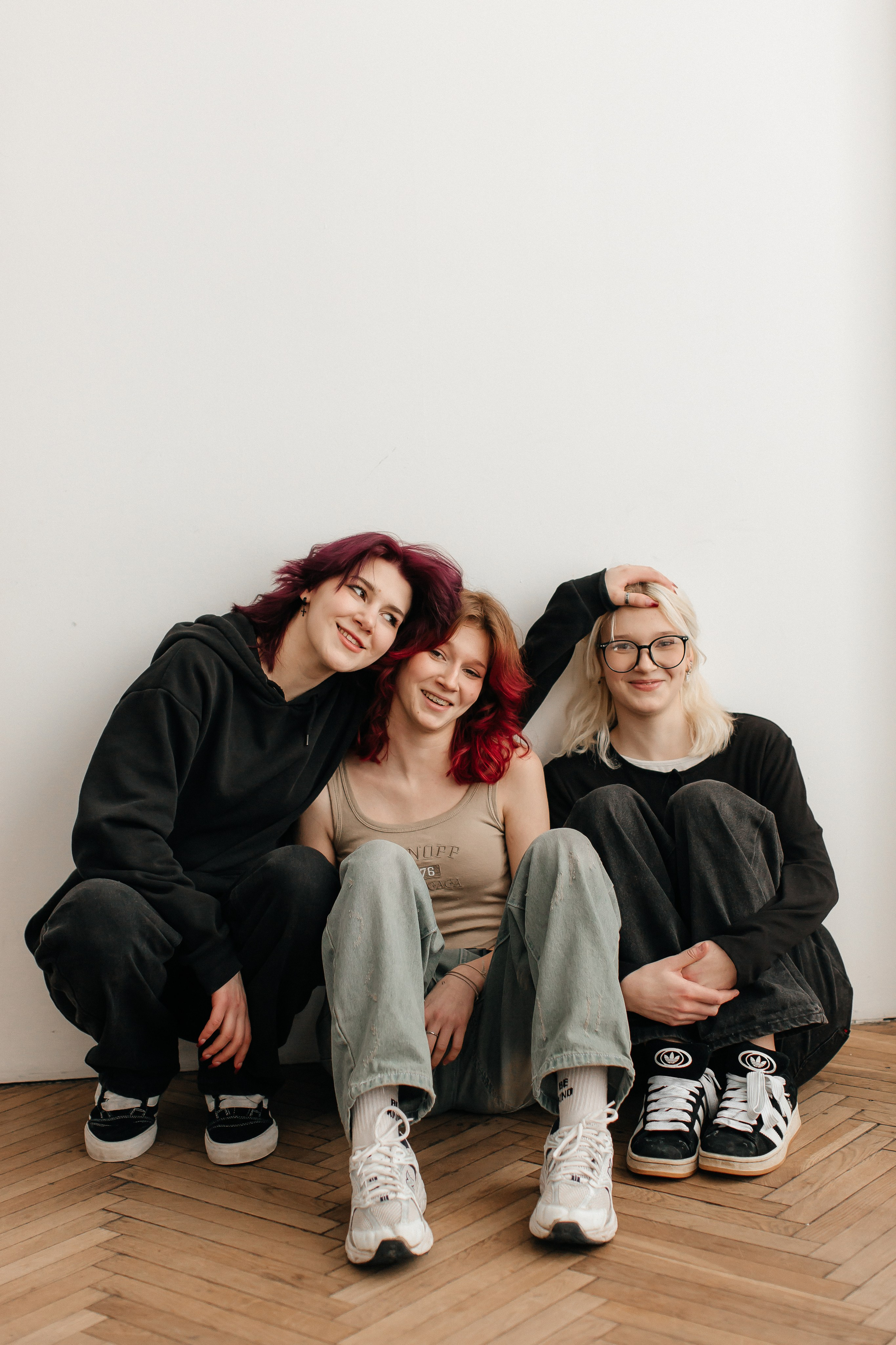 Любовь с семьей в студии. Семейный, детский и школьный фотограф в Москве Рудницкая Анна