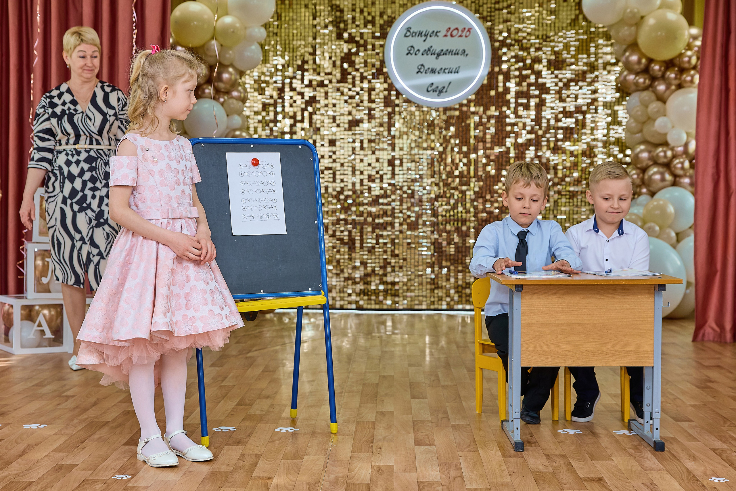 Фотосъёмка выпускного утренника в детском саду. Выпускные альбомы в Москве фотограф Алина Пащук