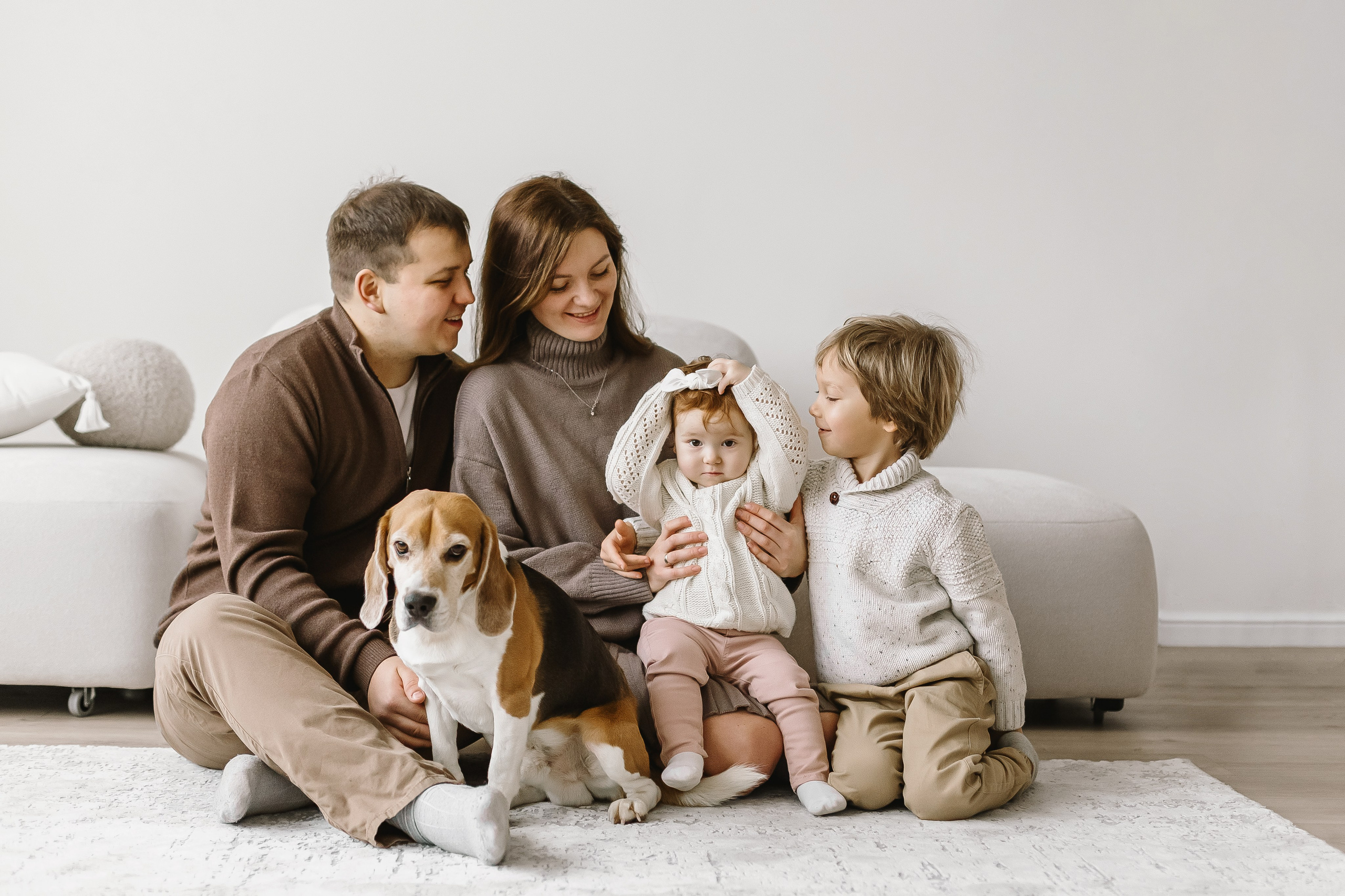 Семья Лины и Алексея. Портретный и семейный фотограф в Минске