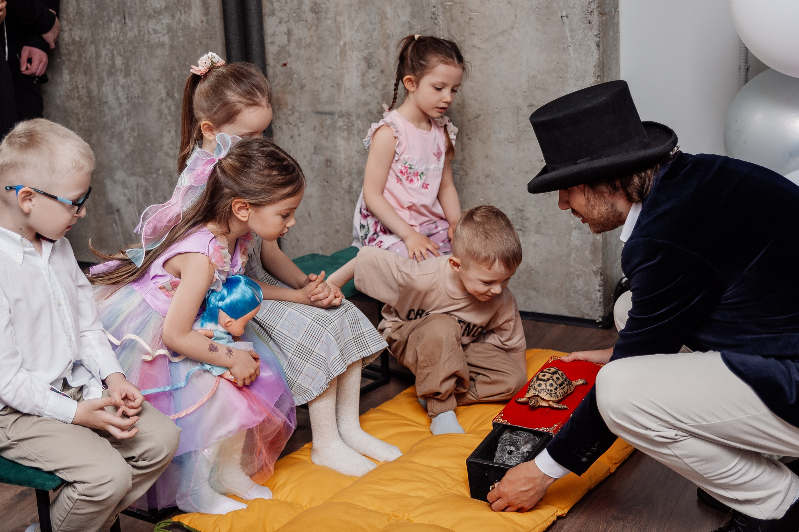 Детский день рождения в лофте Adavi. Свадебный и репортажный фотограф СПб