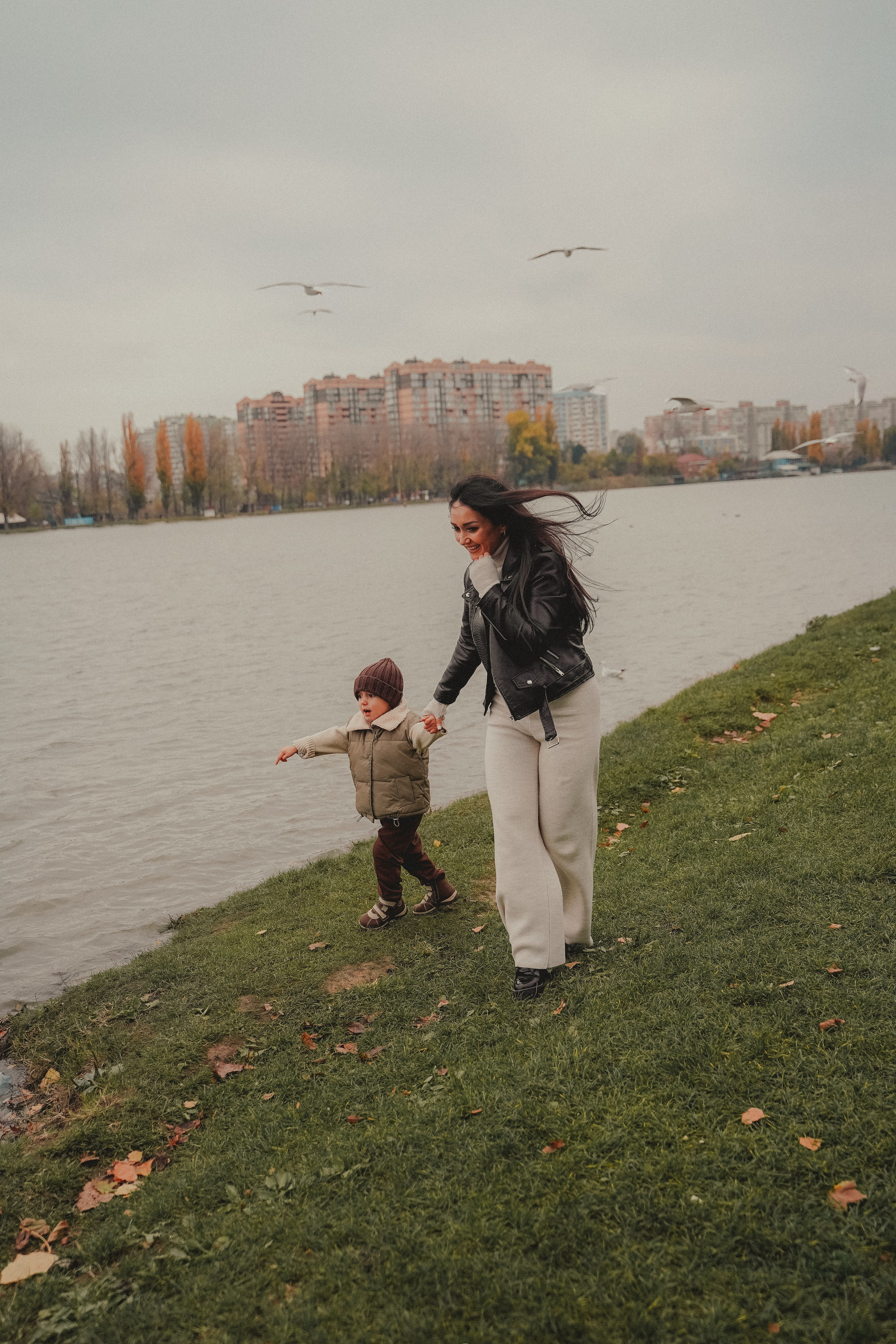 Осенняя фотосессия в парке Солнечный остров. Семейный и женский фотограф в Краснодаре Анастасия Приймак