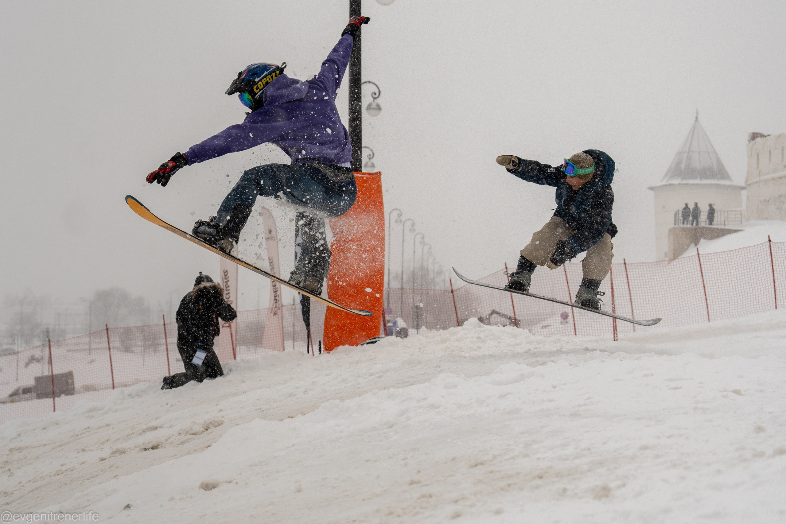 «Крутой спуск у Кремля». г. Казань. 08.02.26. Евгений | Спорт Фото в Татарстане
