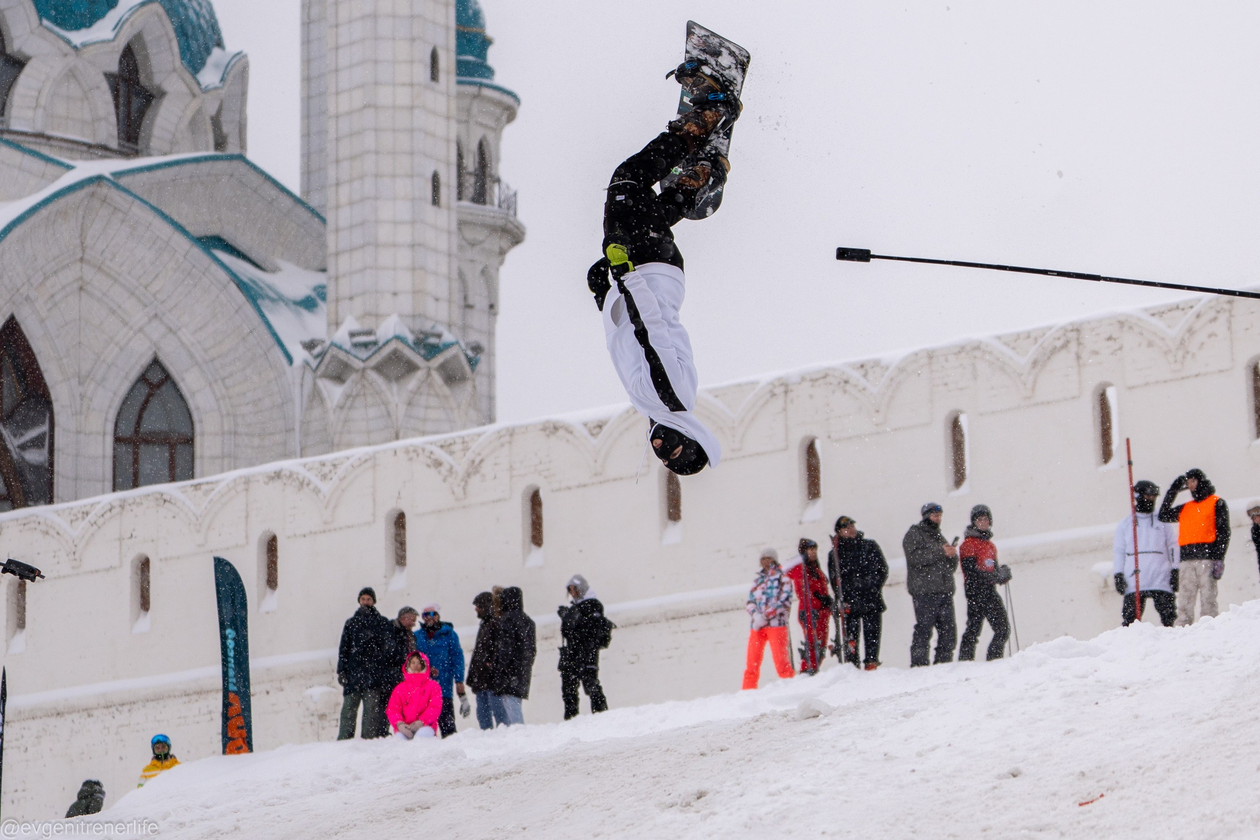 «Крутой спуск у Кремля». г. Казань. 08.02.26. Евгений | Спорт Фото в Татарстане