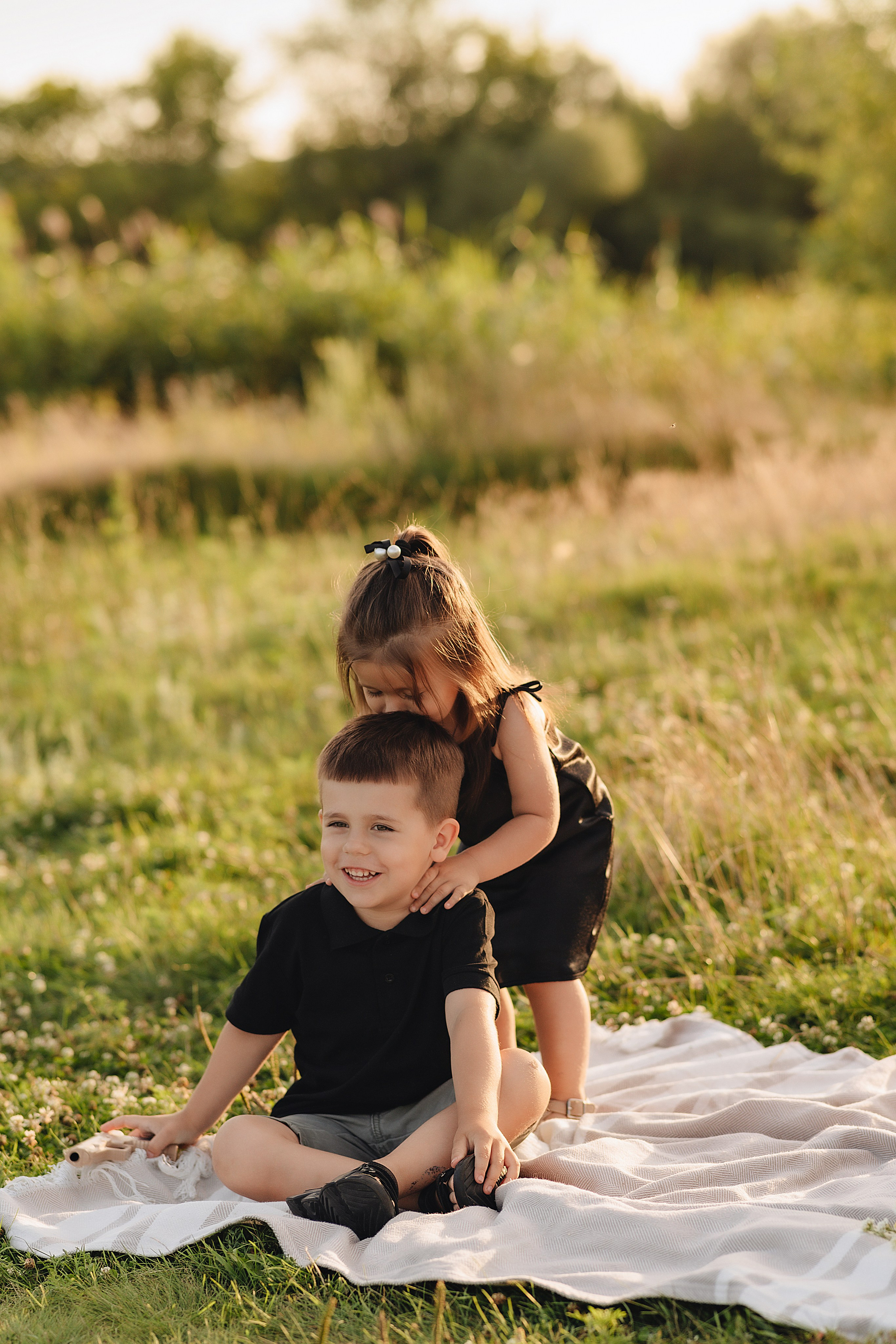 Юлия, Арина и Артём. Фотограф Карина Шмулёва. Воронеж и область