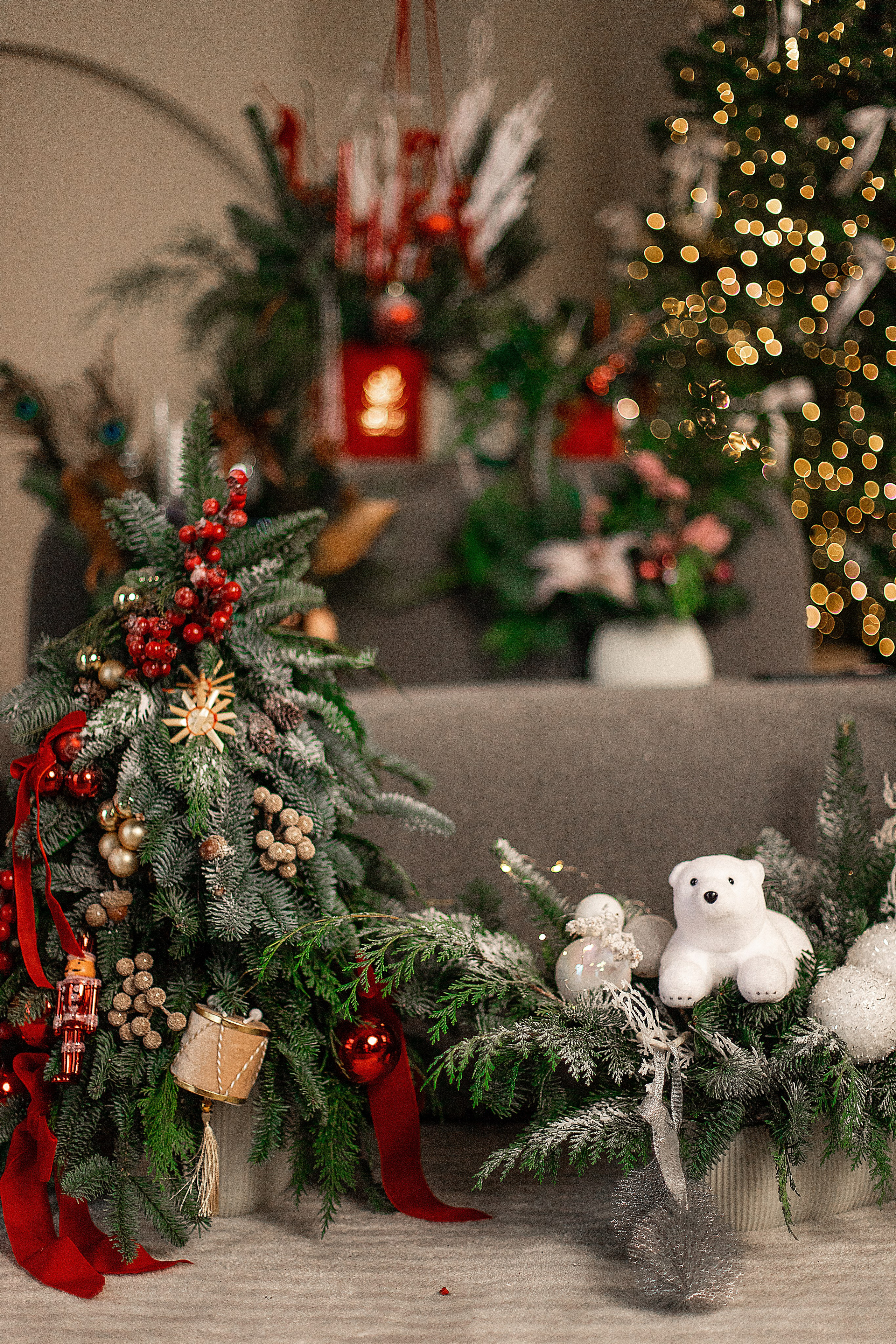 Новогодняя съемка для цветочного бутика. Семейный и индивидуальный фотограф в Ростове-на-Дону