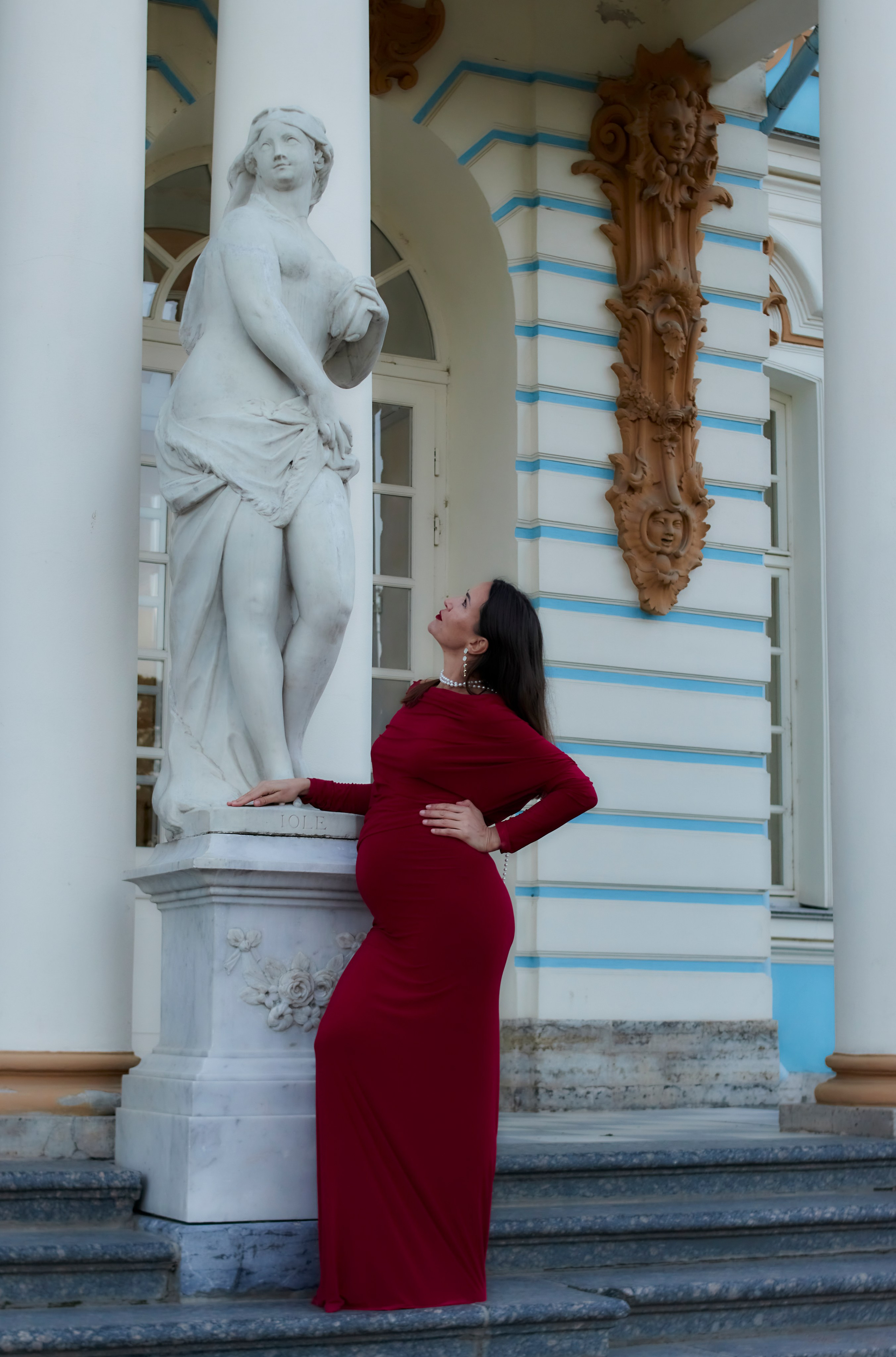 В Екатерининском парке г. Пушкин. Фотограф в Санкт-Петербурге Анна Anetprophoto (женские, семейные, лавстори и контент-съемки)