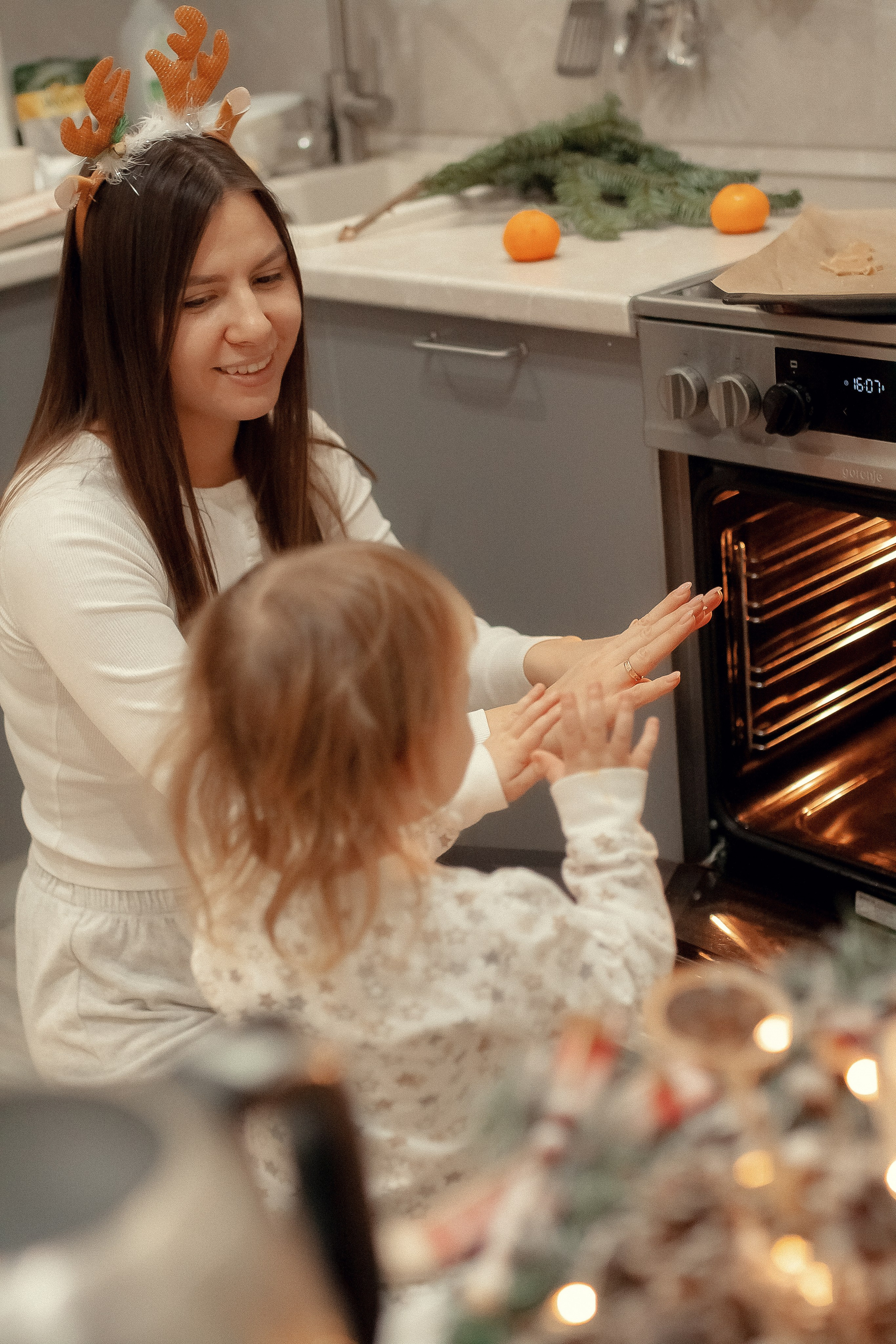 Таня и Ариша. Имбирные печеньки. Профессиональный фотограф, Москва |Видное Елена Елизарова