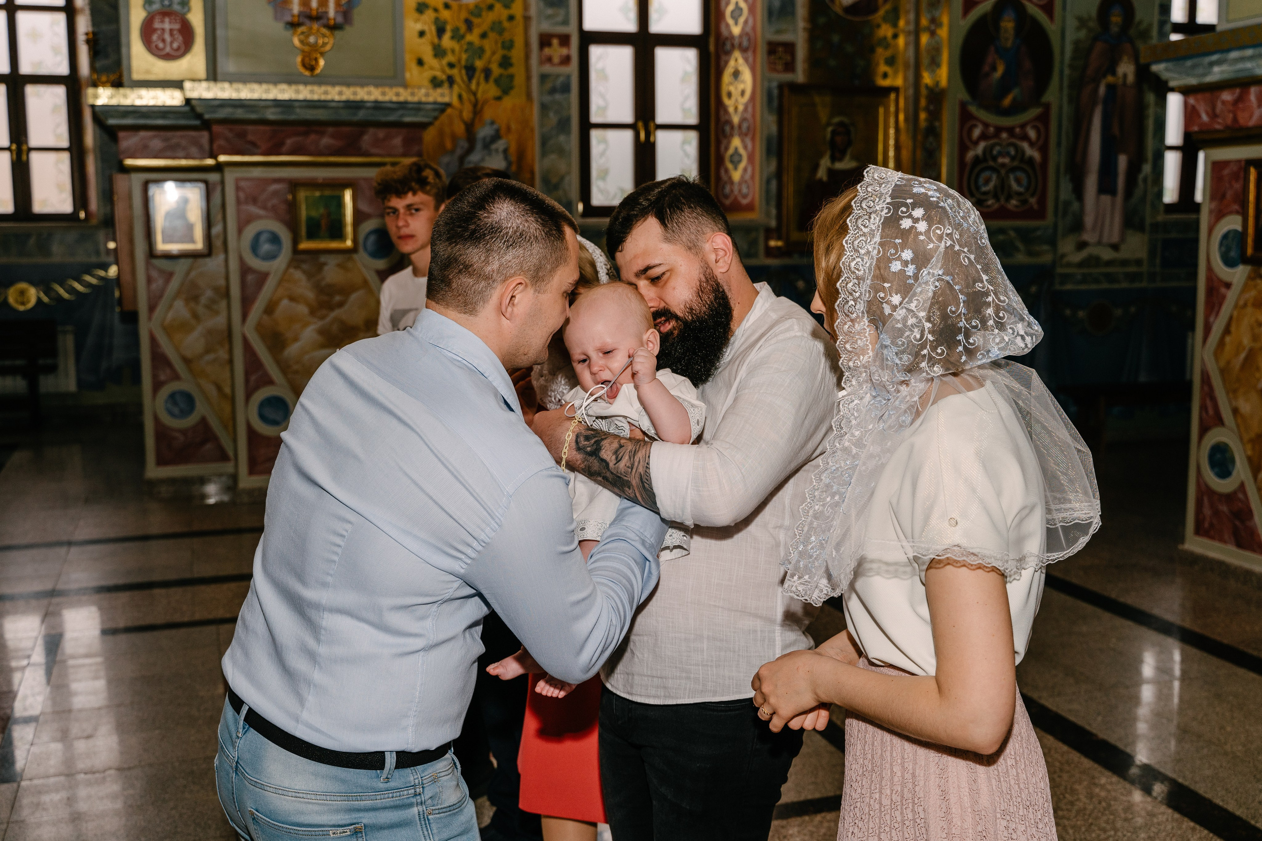 Крещение Федора. Свадебный фотограф Юлия Копылова