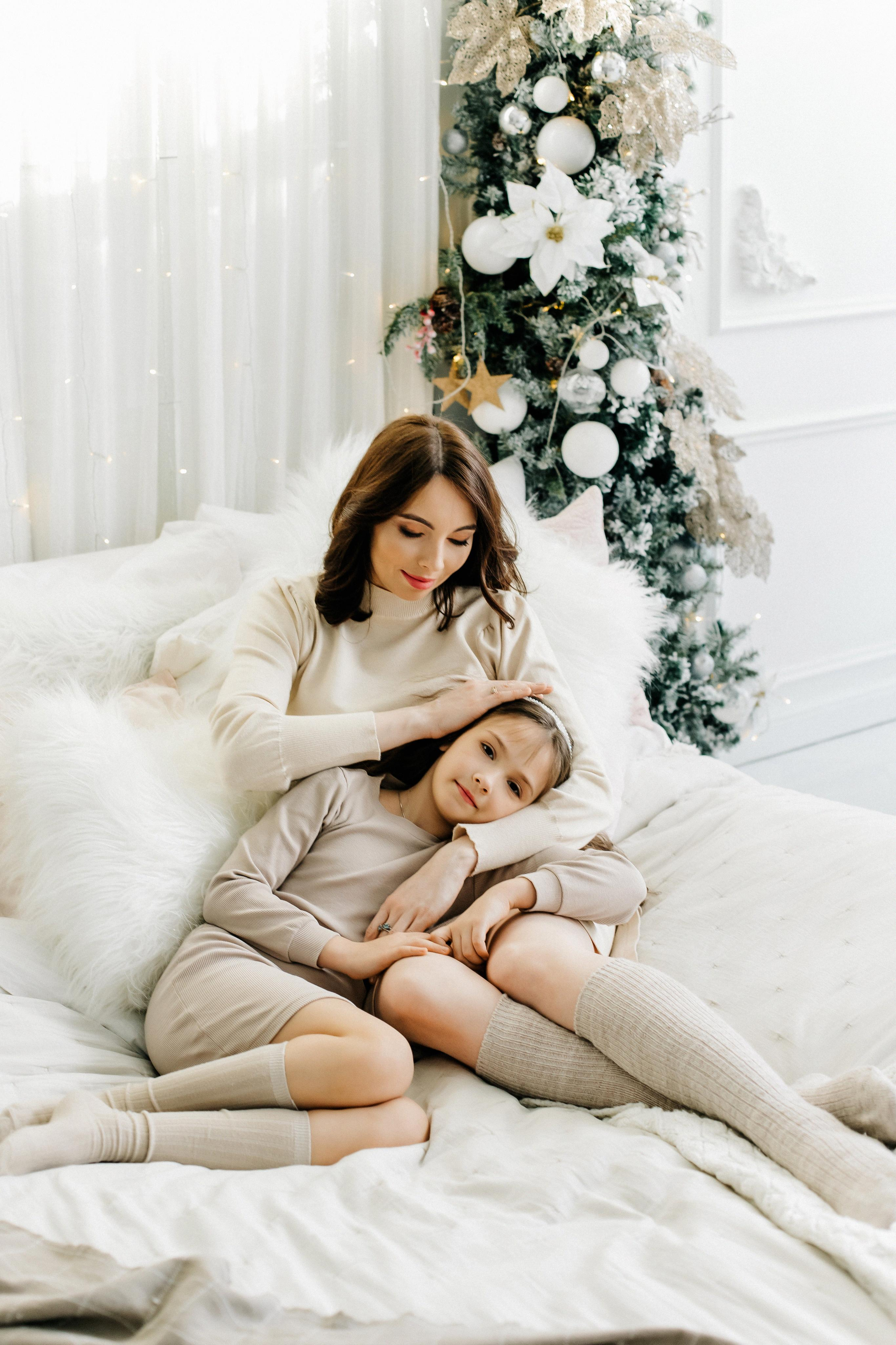 Семейная новогодняя фотосессия 2022-2023. Фотограф Александра Сыщенко