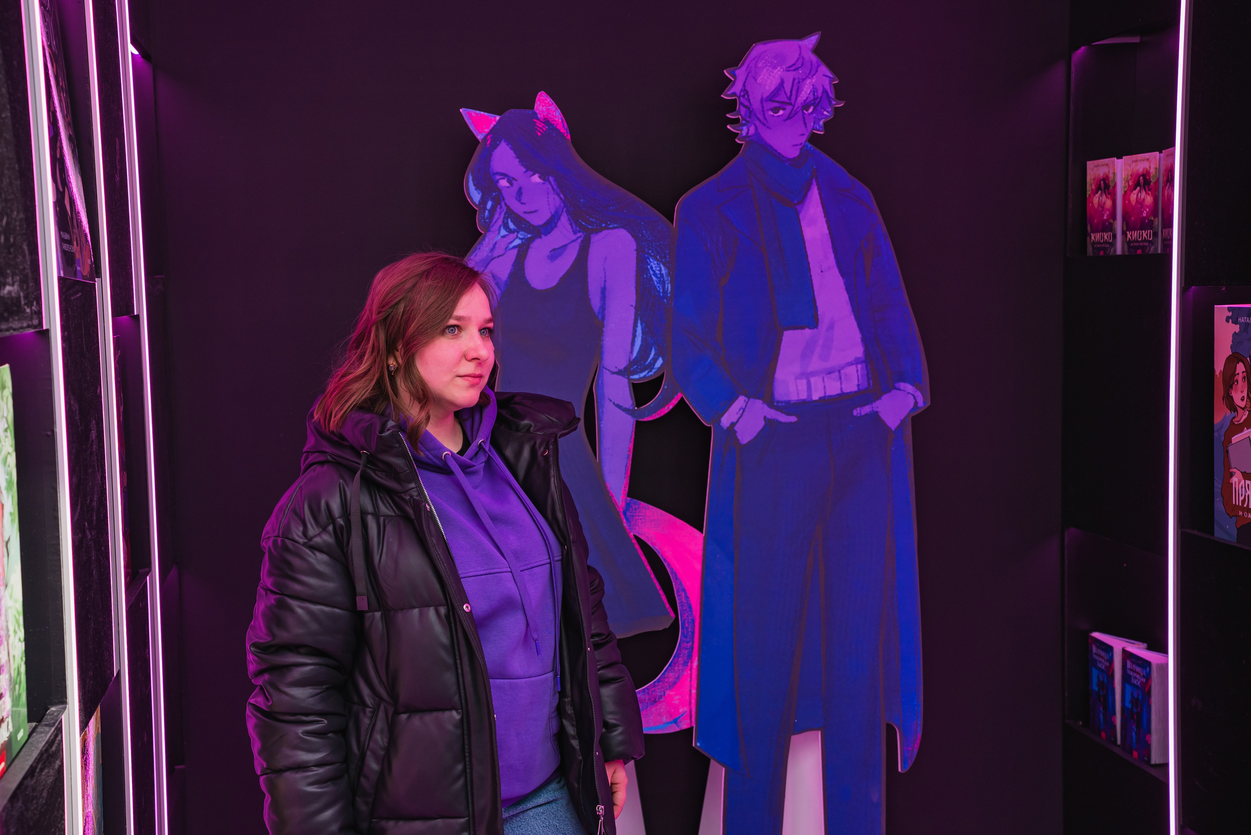 МИФ Non/fictio№ 2025 стенды. Репортажный фотограф Анастасия Рубцова