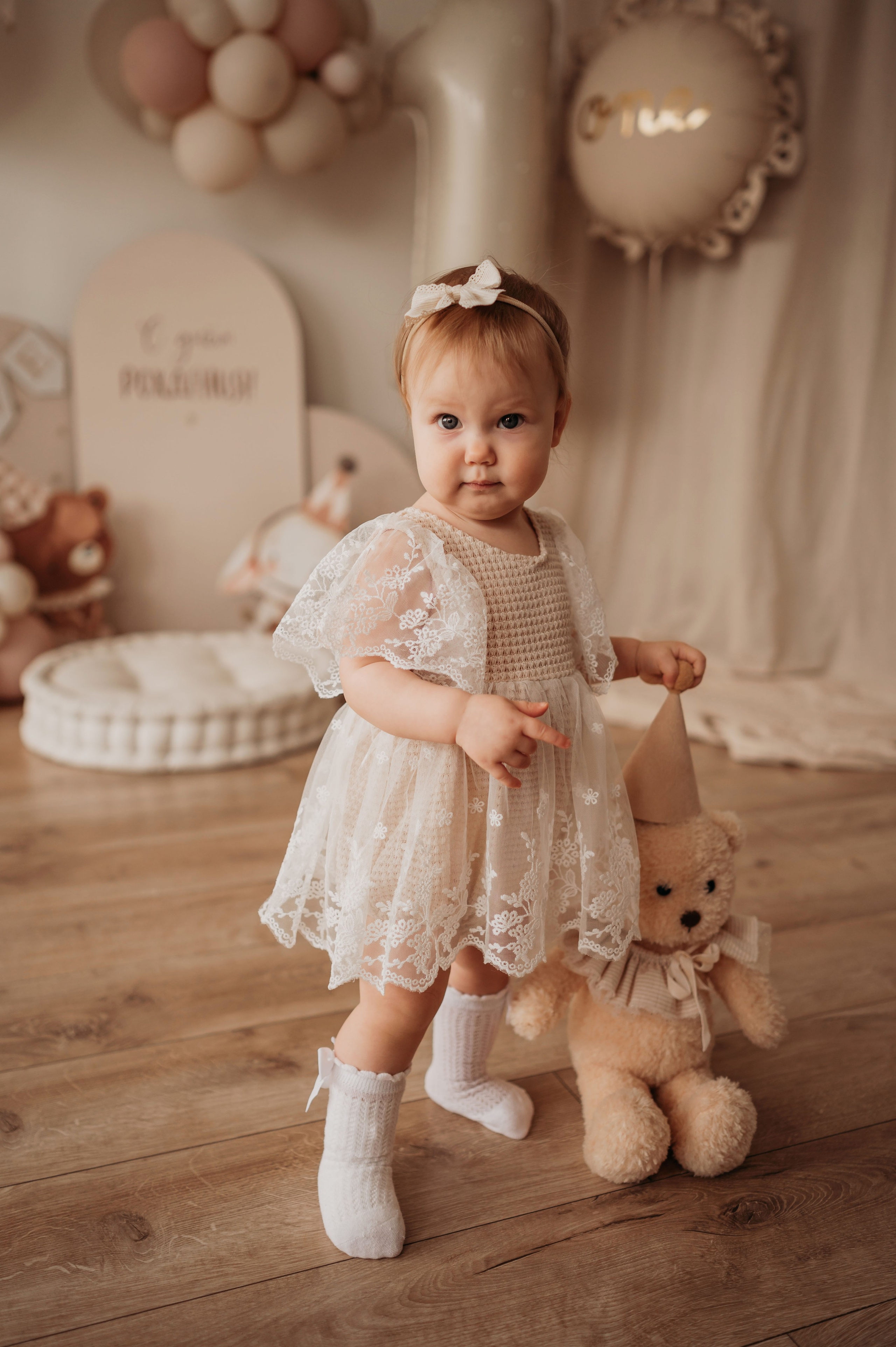 Годик Еве. Дьяконова Валерия семейный и детский фотограф в Санкт-Петербурге