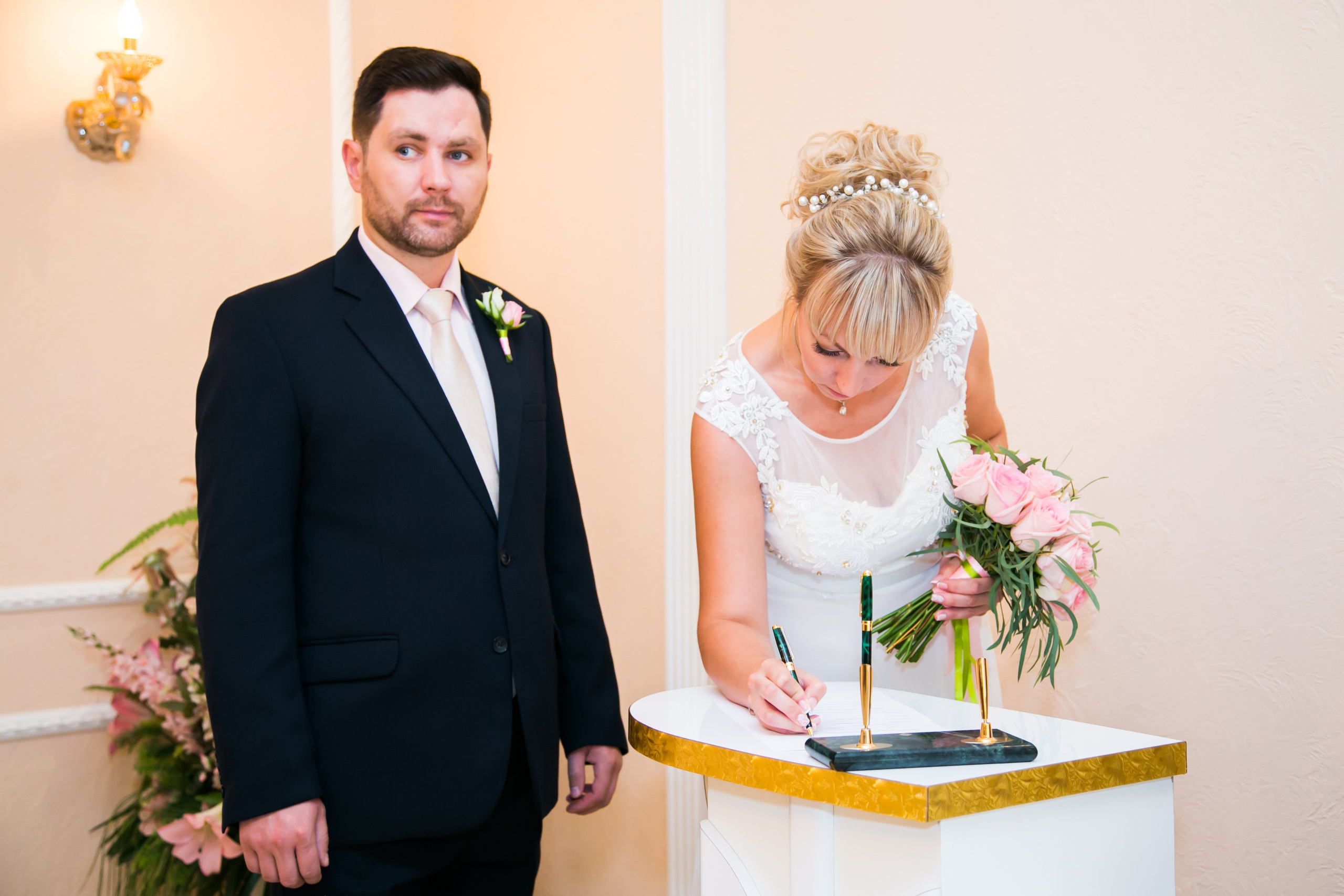 Свадьба Екатерина и Вадим. Свадебный фотограф, видеограф в Самаре, Самарской области. Видеосъемка