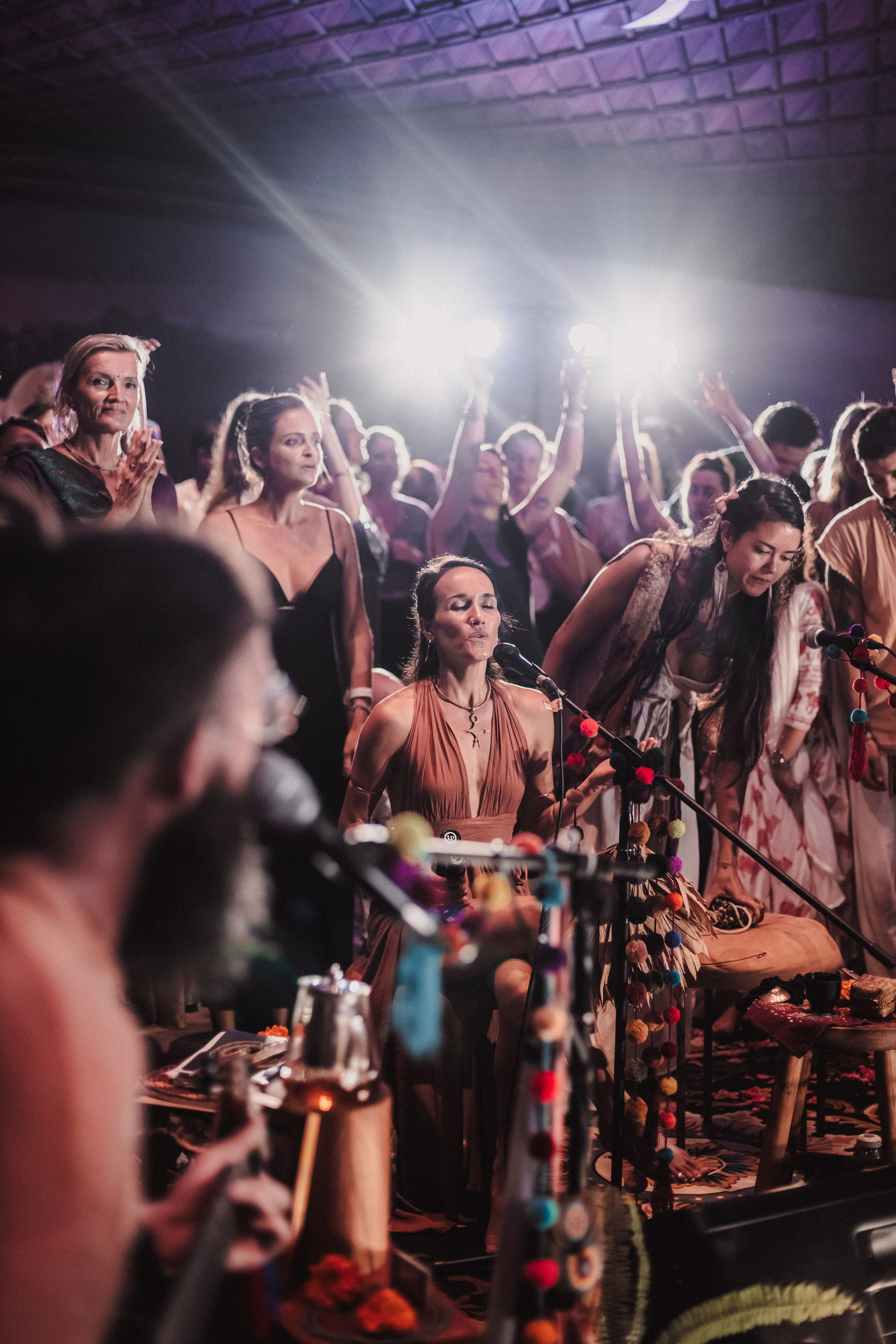 Hanuman Project kirtan at Alchemy march. Mariam Bagdasaryan