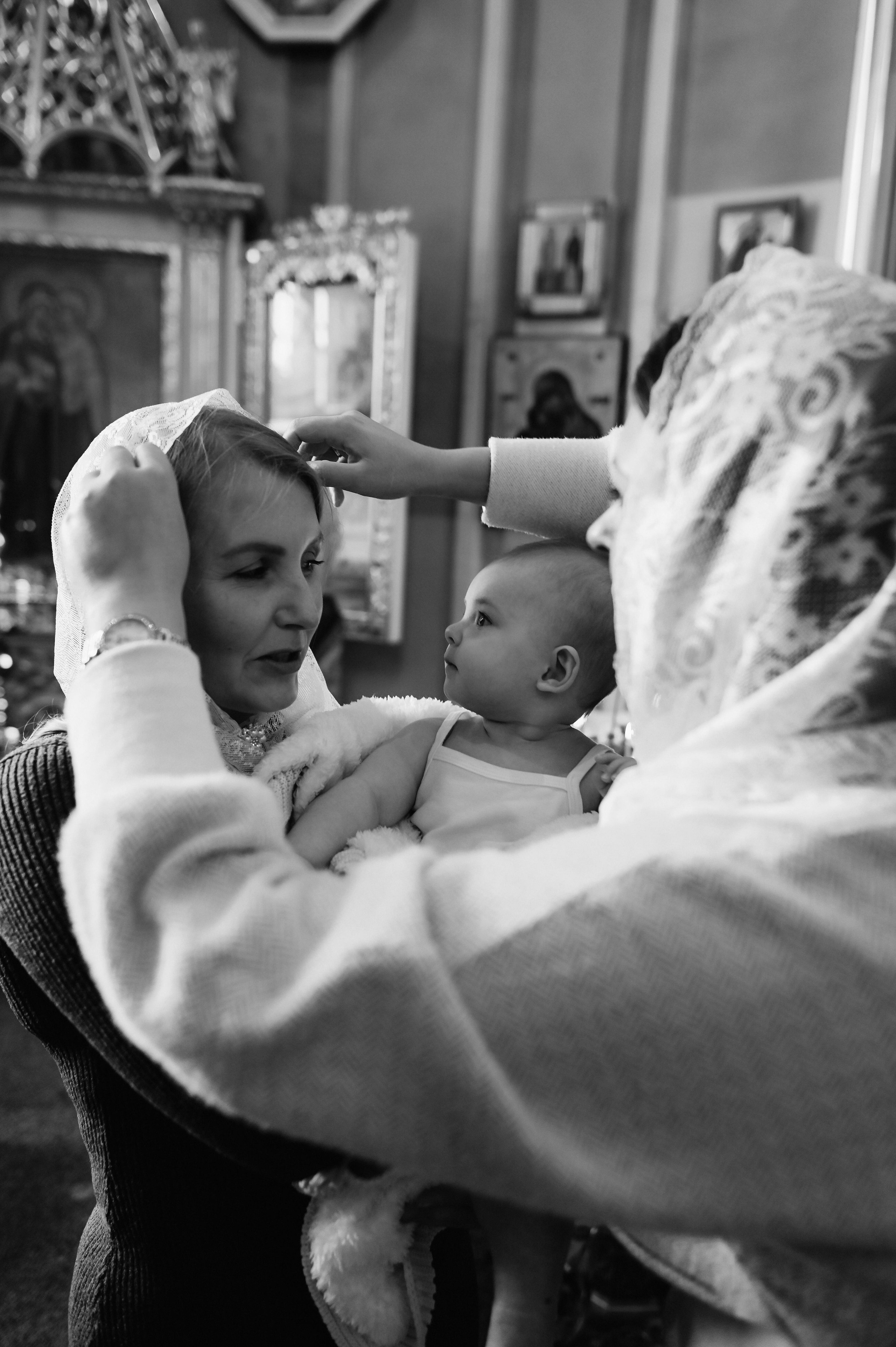 Крещение Любочки. Семейный и свадебный фотограф в Санкт-Петербурге Яна