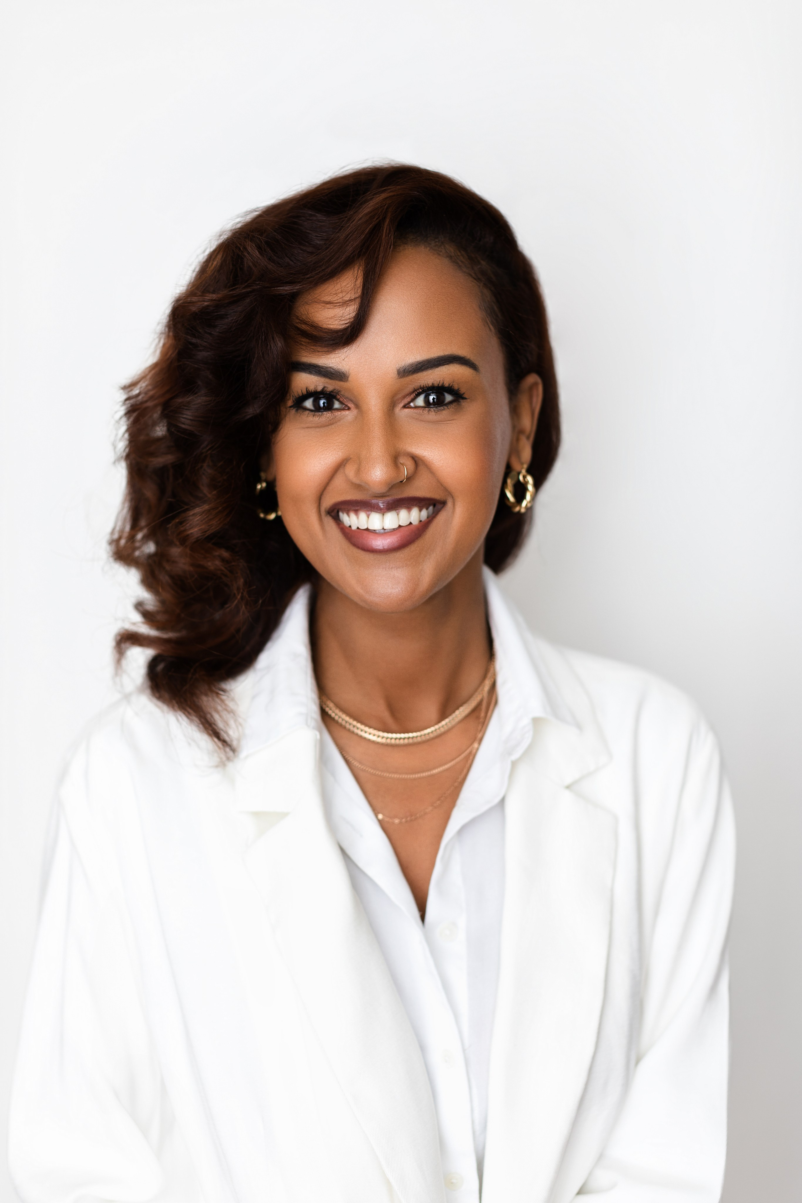 Headshot. Retusher Maryia Buhai