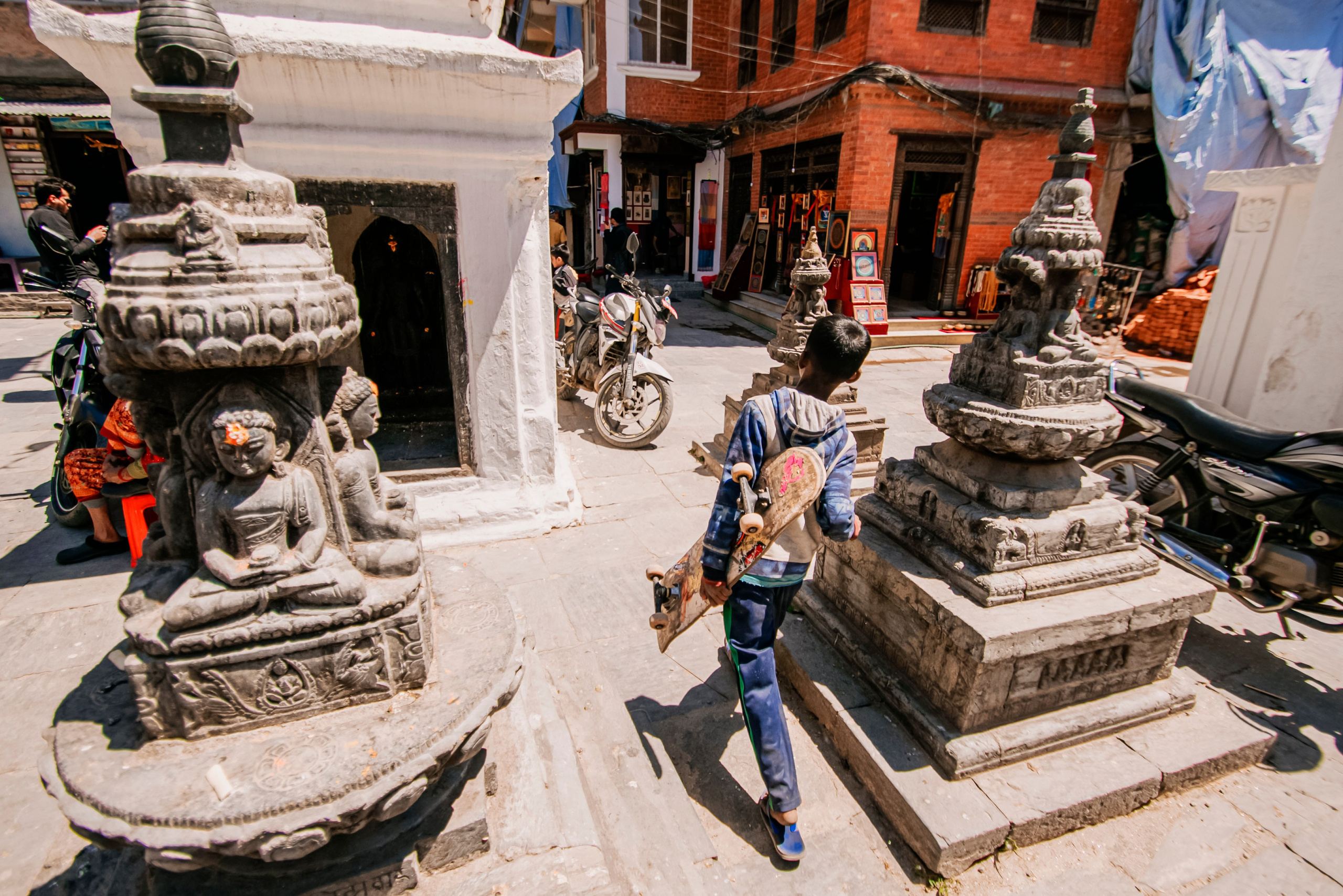 Kathmandu street. Iraogo