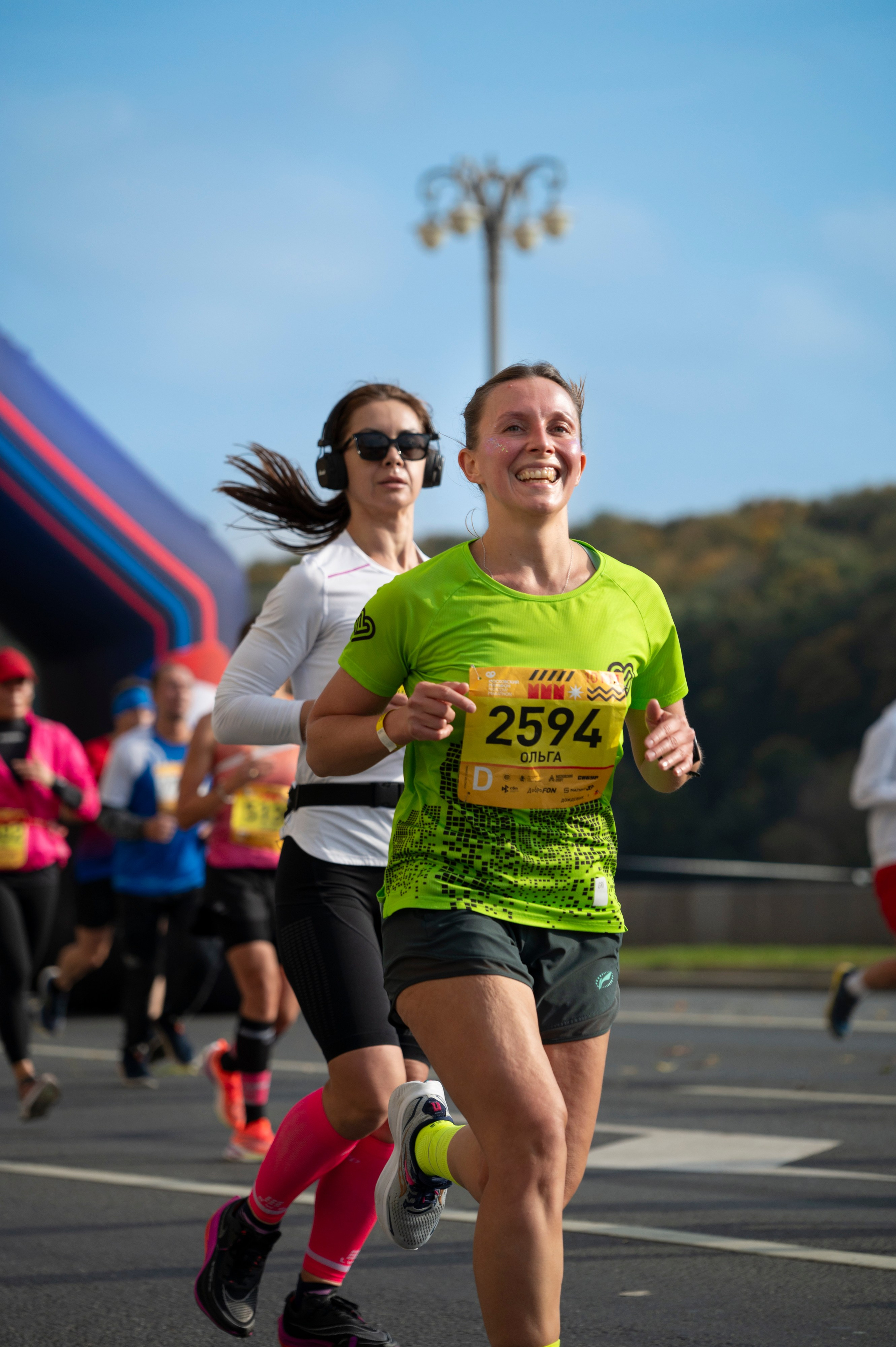 Спортивные мероприятия: Московский марафон 2024. Фотограф Михаил Волков