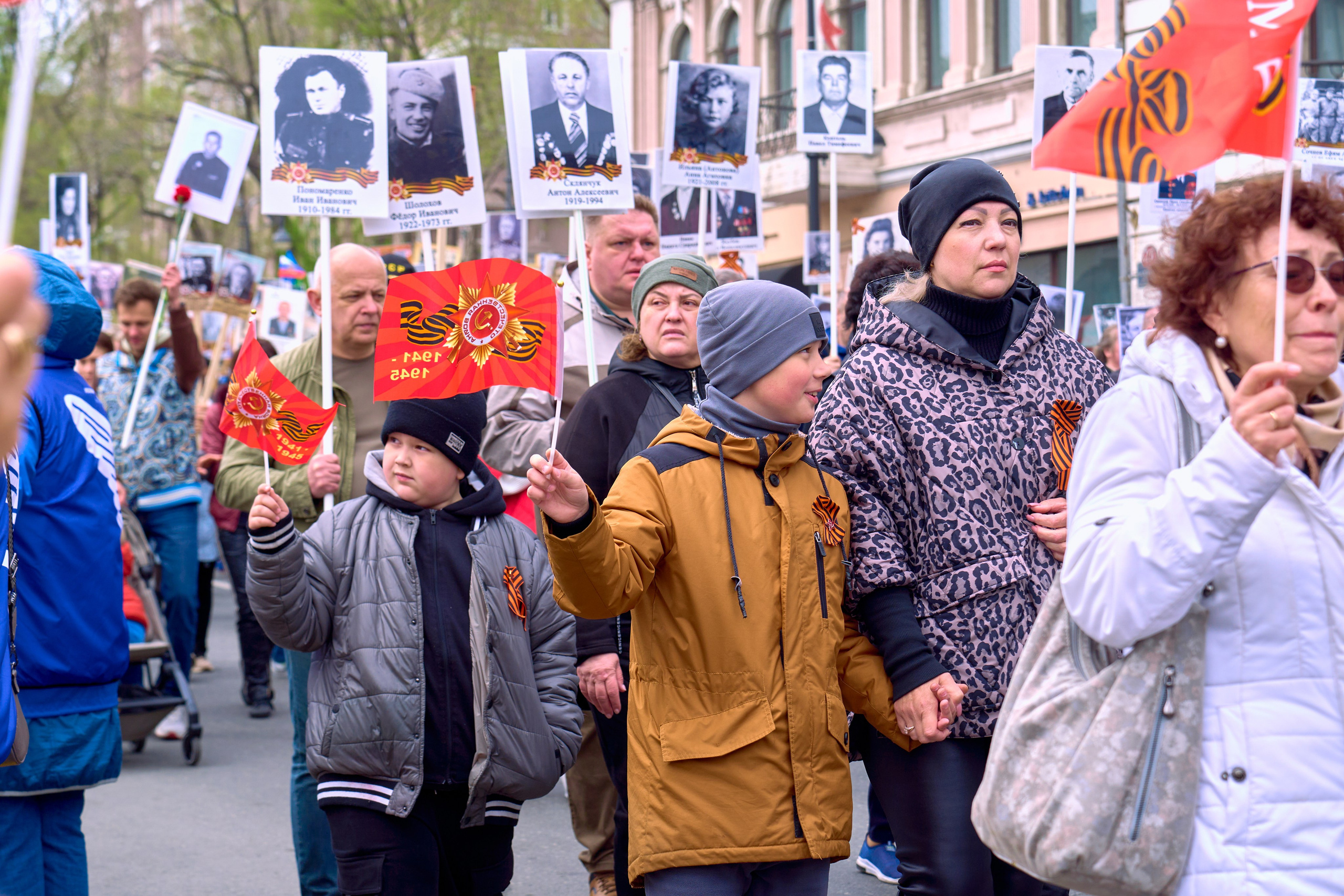 День Победы!. Фотограф во Владивостоке
