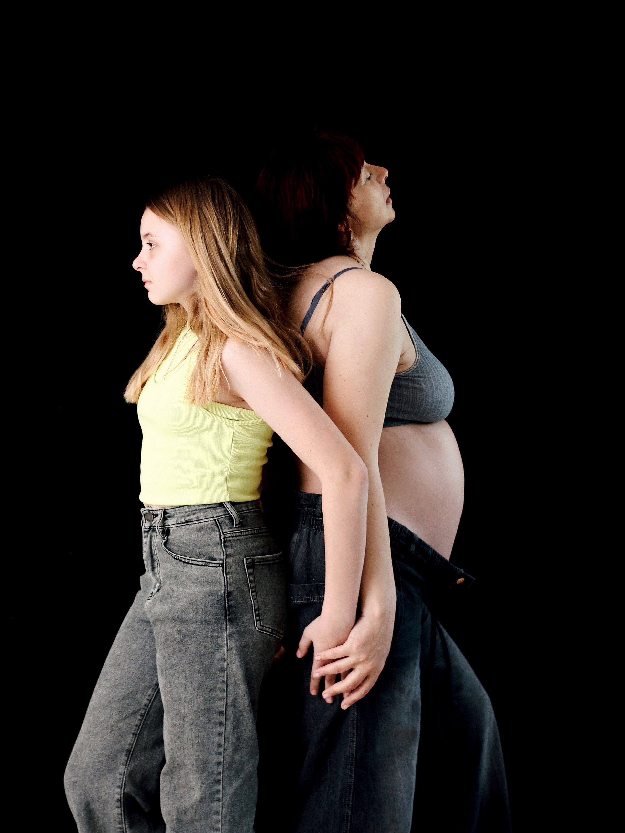 Мама и дочь. Photography Eva