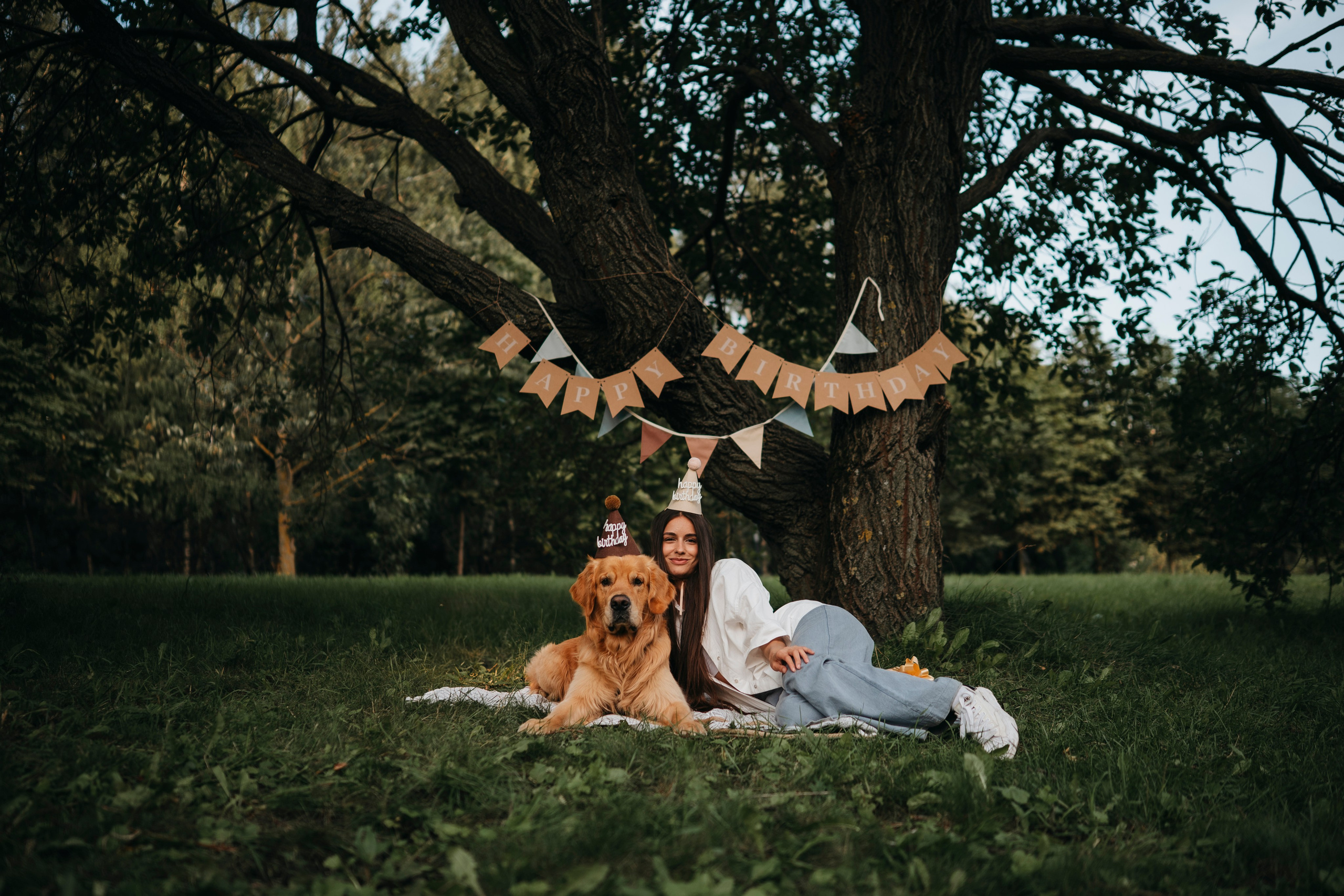 Карина, Саша и Луни. Семейный фотограф анималист Ананьева Мария — Москва