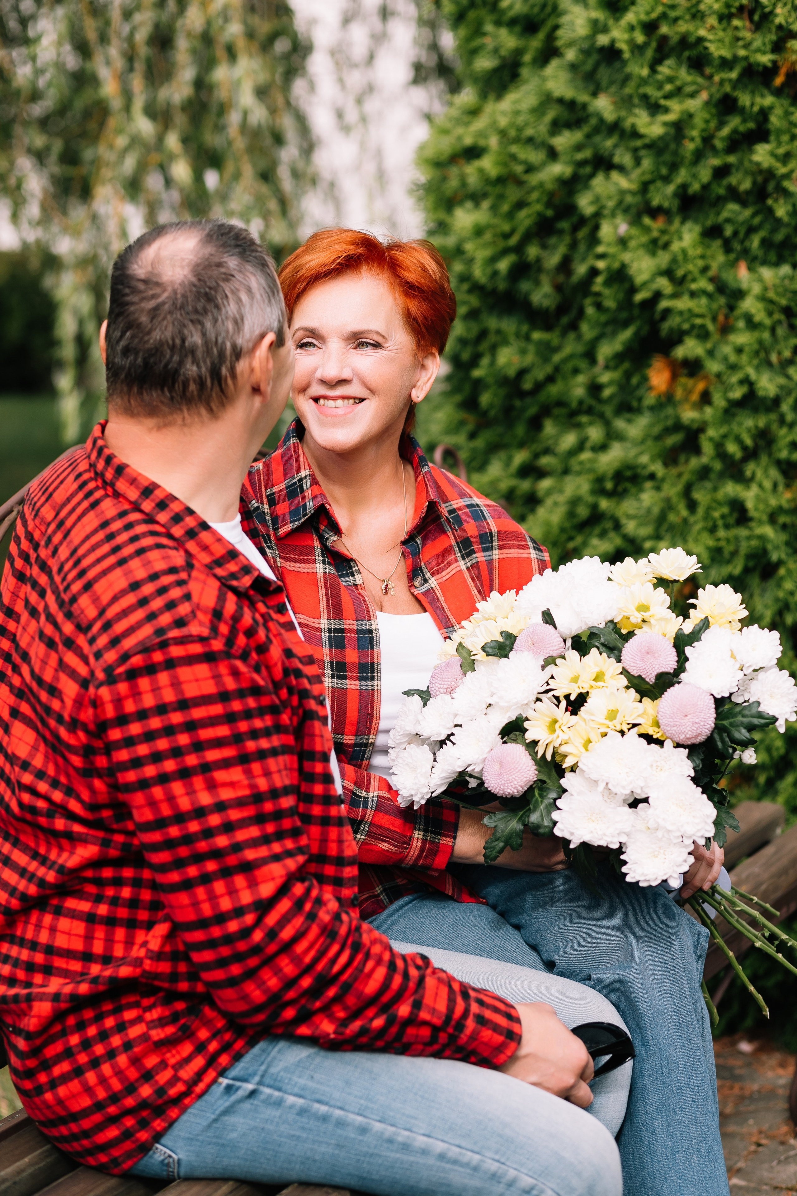 фотосессия пара 50 лет прогулка