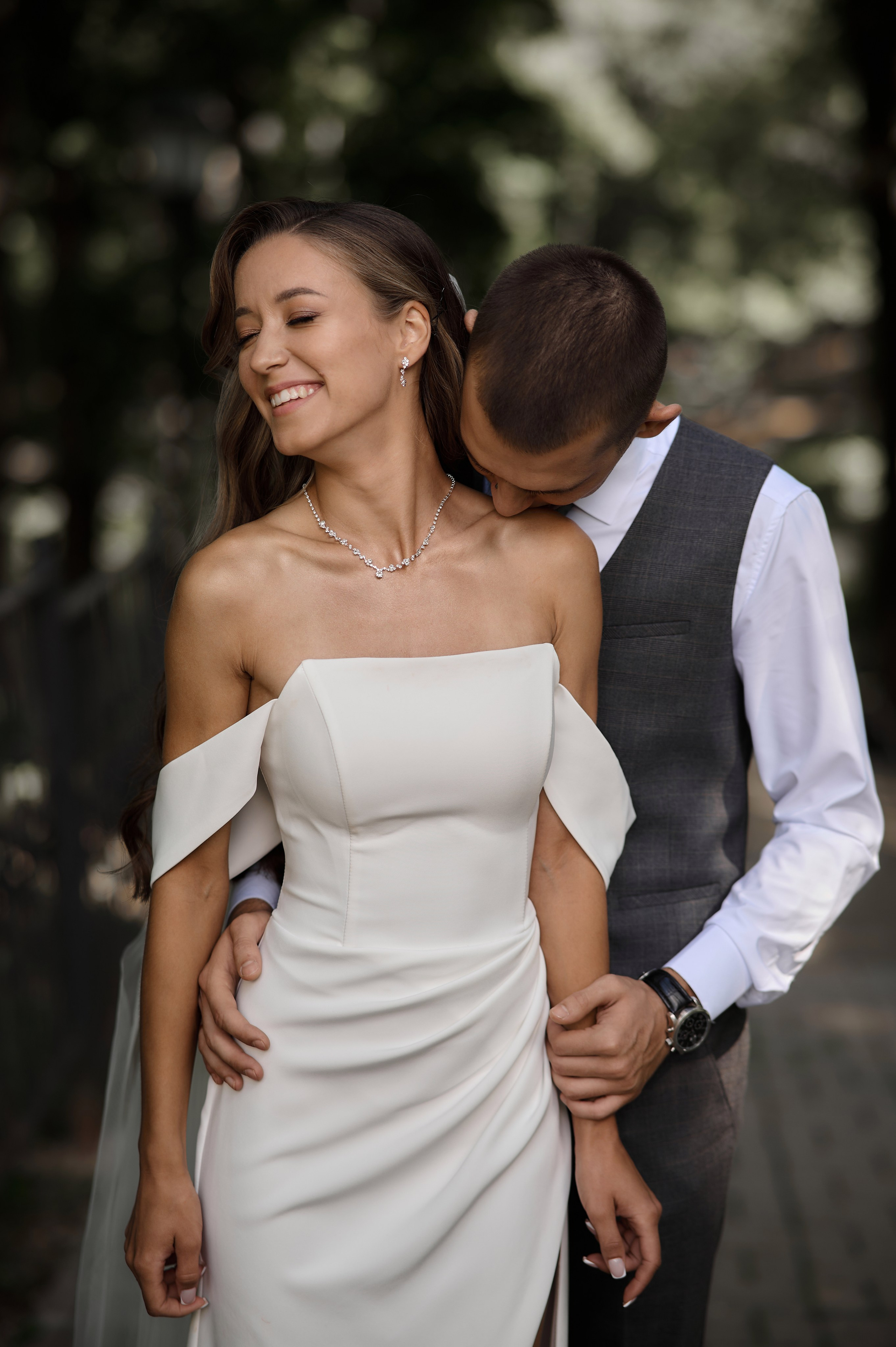 Свадебная фотосессия в Платоновском парке Тула. Свадебный фотограф в Туле Никита Беляев