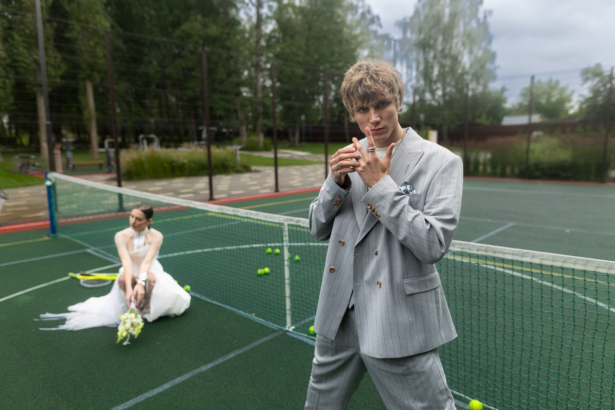Александр и Эля. Теннис и свадьба. Почему бы и нет?. Дмитрий Шульгин, портретный фотограф в Воронеже