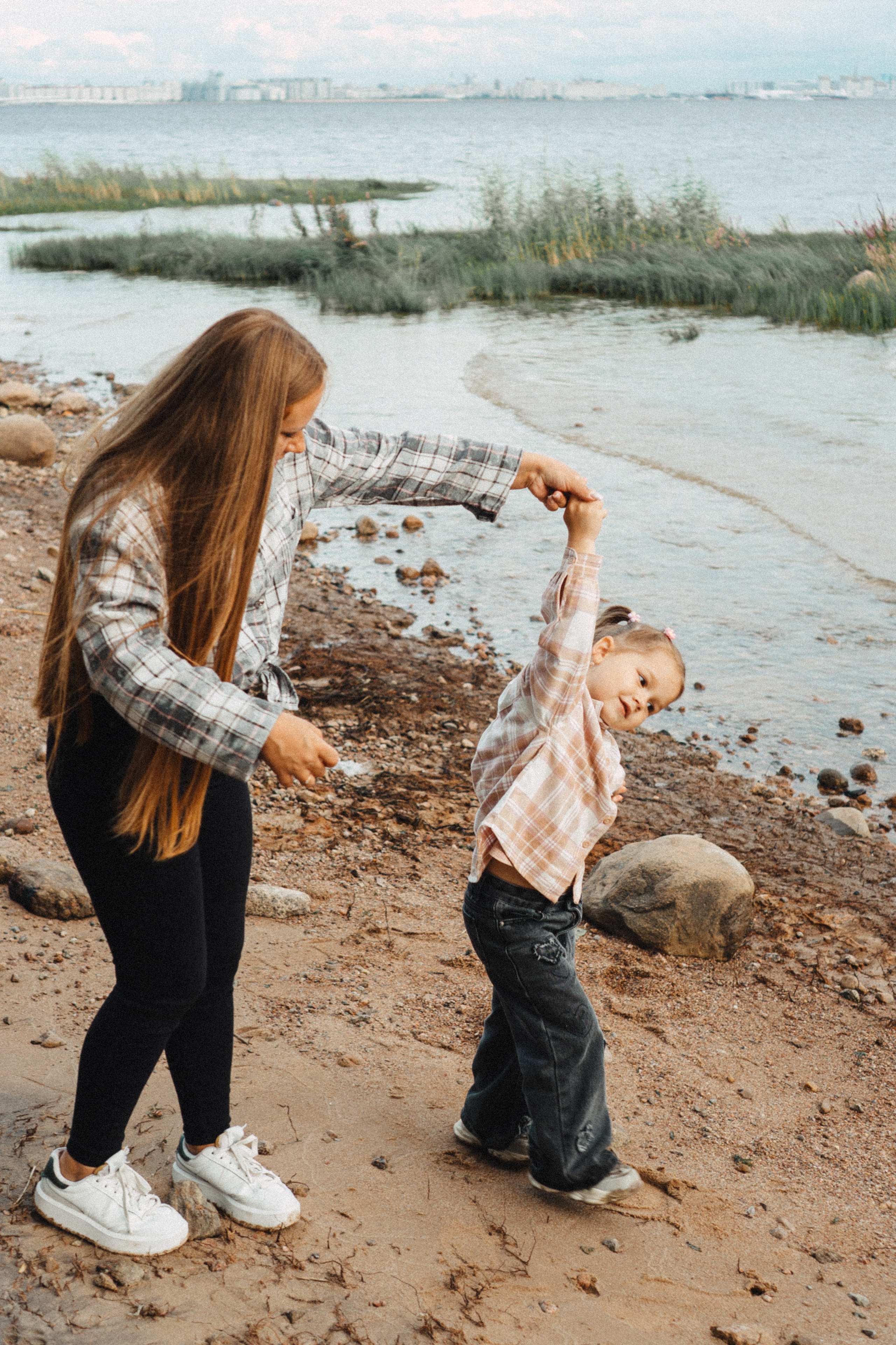 МАМА И ДОЧКА НА ФИНСКОМ ЗАЛИВЕ. Профессиональный фотограф, Санкт-Петербург — Виктория Богомолова