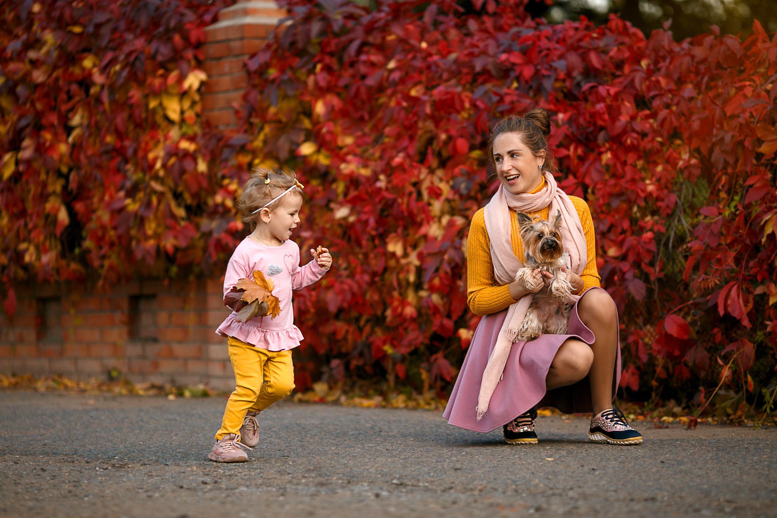 Семейная прогулочная фотосессия в Омске. Фотограф в Омске Таня Бережная